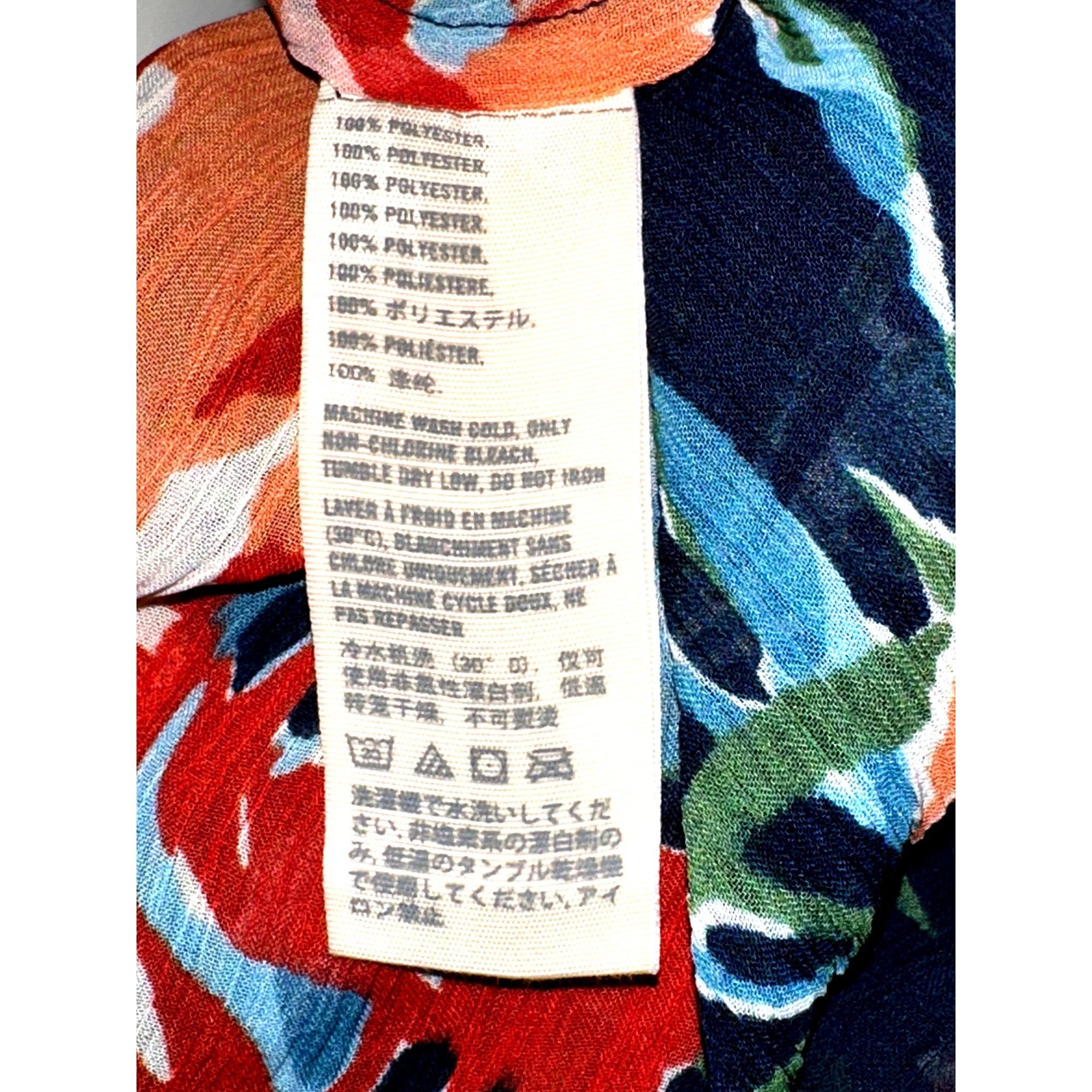 Abercrombie & Fitch Abercrombie Fitch Large Floral Peasant Sheer Boho Blouse Ruf Size L / US 10 / IT 46 - 8 Thumbnail