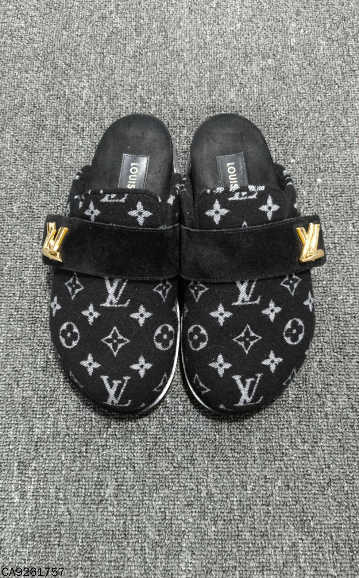 Louis Vuitton Louis Vuitton black all over print 98 New 37 sneakers Size US 6 / IT 36 - 2 Thumbnail