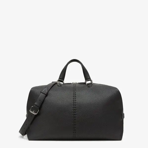 Fendi o1s1wg110925 Size: OS/Fendi Siesta Medium Selleria in Black Size ONE SIZE - 1 Thumbnail