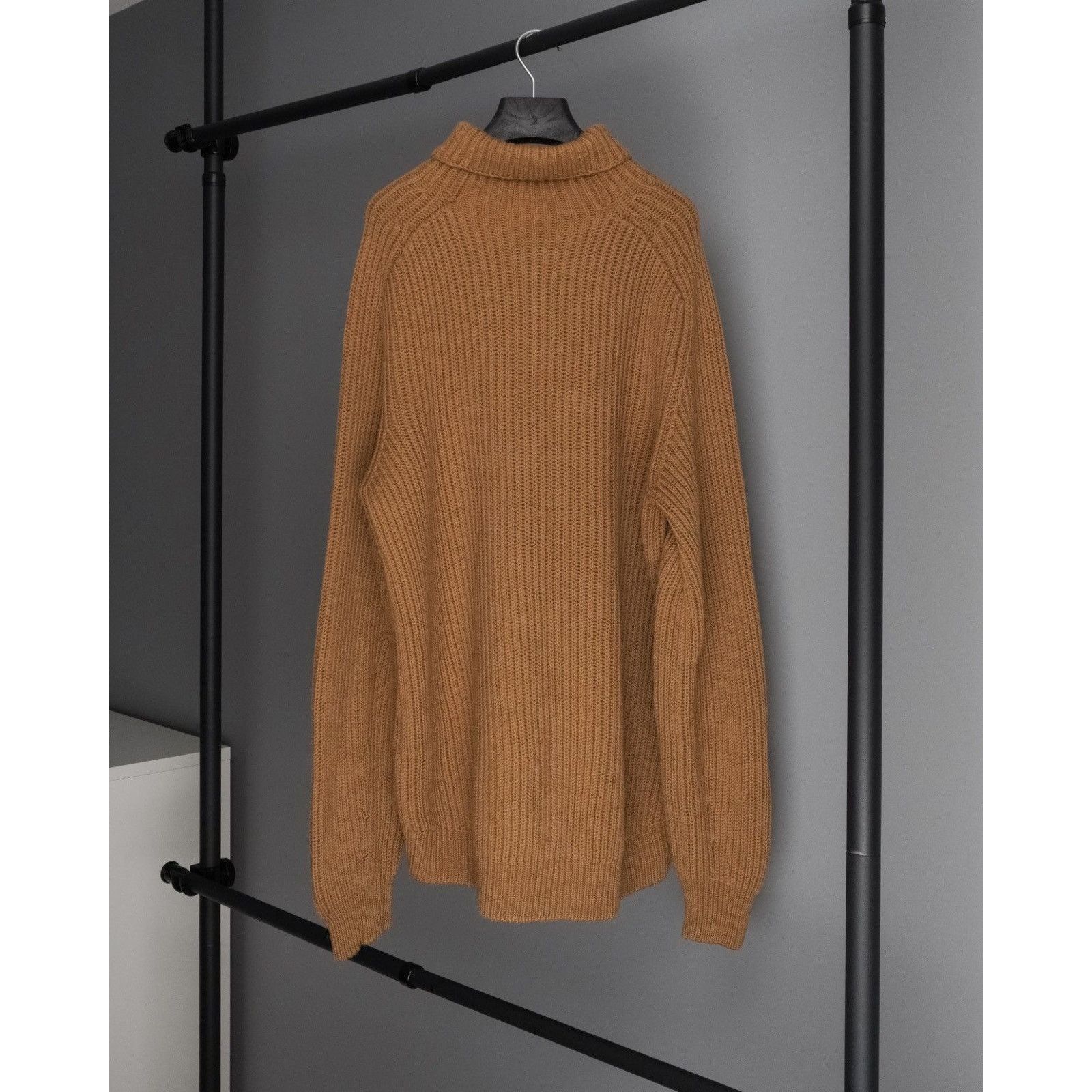 Acne Studios Acne studios brown wool oversized turtleneck sweater Size US L / EU 52-54 / 3 - 4 Thumbnail