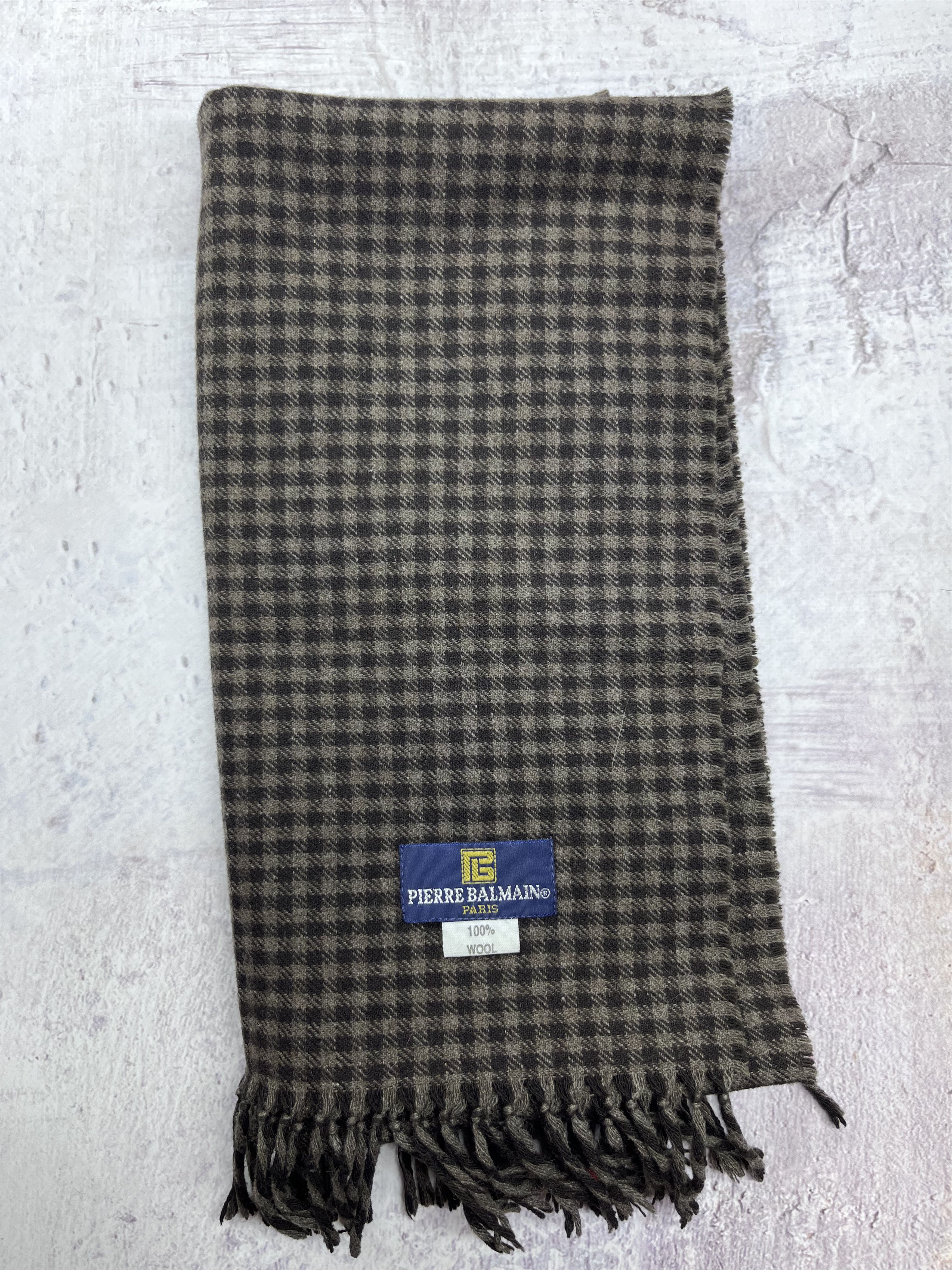 Pierre Balmain Vintage Wool Scarf Pierre Balmain Men’s Size OS Size ONE SIZE - 8 Thumbnail