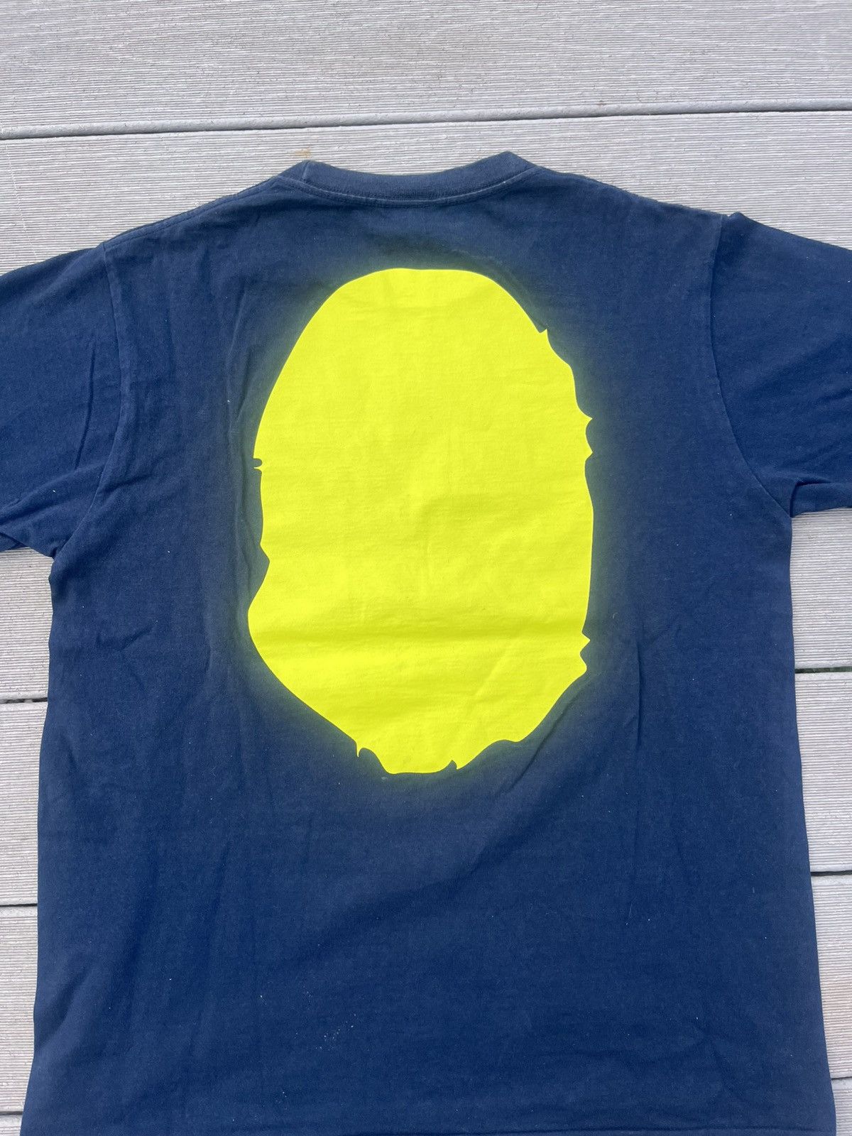 Bape Bape neon ape head tee Size US M / EU 48-50 / 2 - 7 Thumbnail