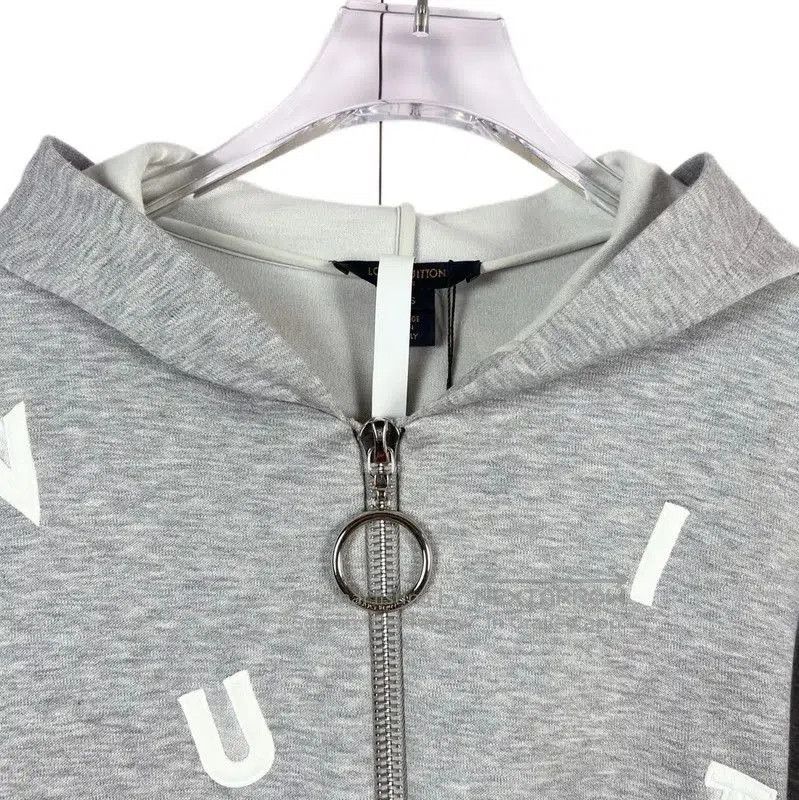 Louis Vuitton Louis Vuitton Women's Gray Cotton Jacket . Size XS / US 0-2 / IT 36-38 - 3 Thumbnail