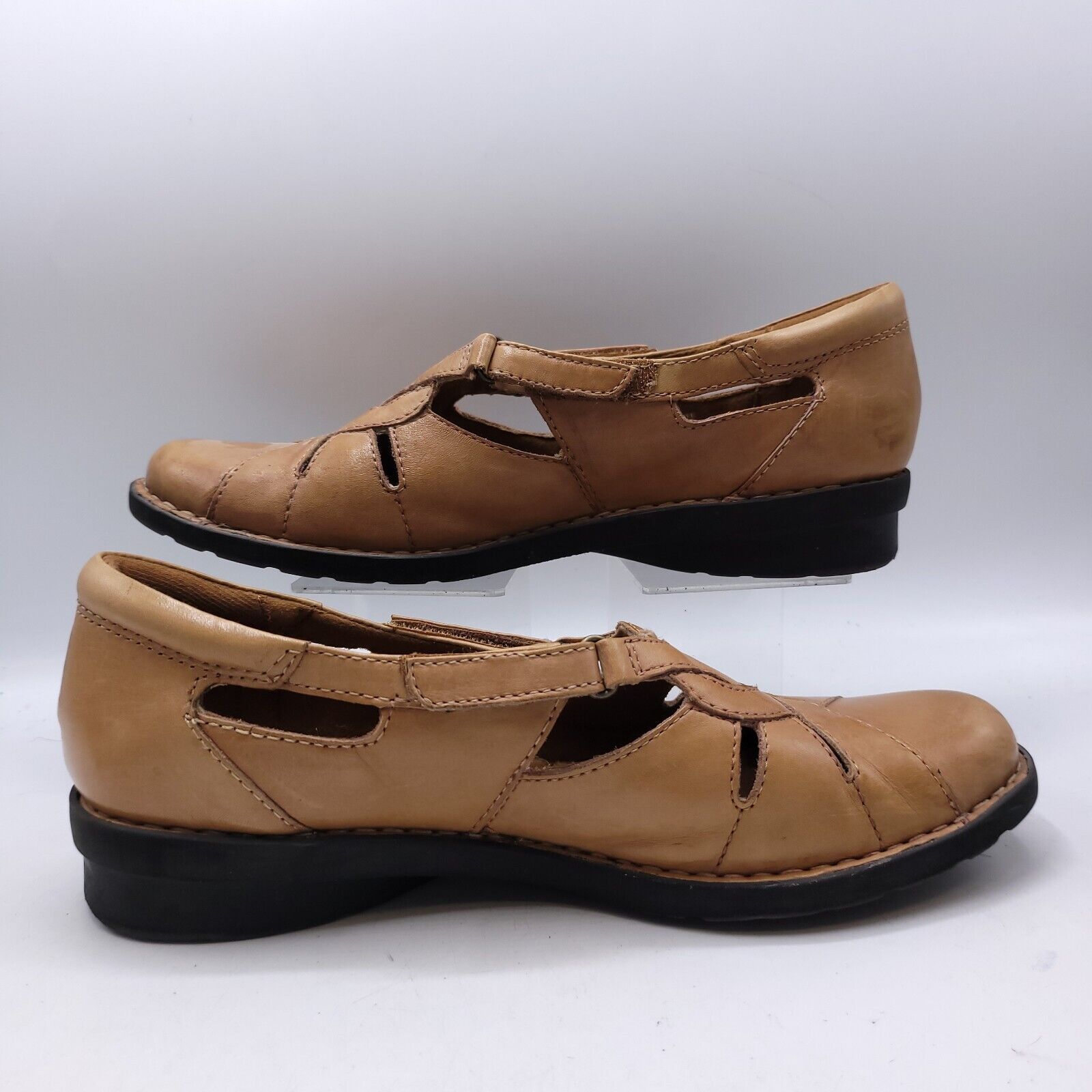 Clarks Clarks Bendables Mule Heel Shoe Womens Size 9.5 39337 Brown Size US 9.5 / IT 39.5 - 6 Thumbnail