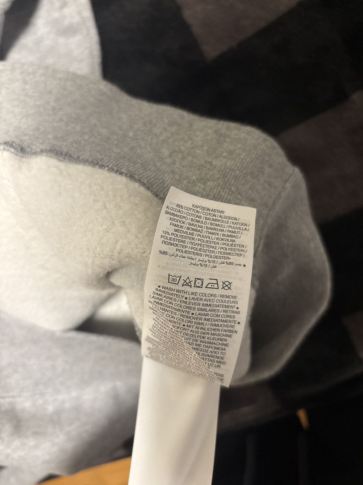 Nike Nike swoosh check hoodie Size US XL / EU 56 / 4 - 5 Thumbnail