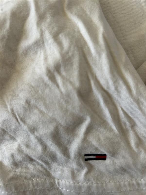 Tommy Hilfiger Men's white TOMMY HILFIGER T-shirt - M - SALE Size US M / EU 48-50 / 2 - 4 Thumbnail