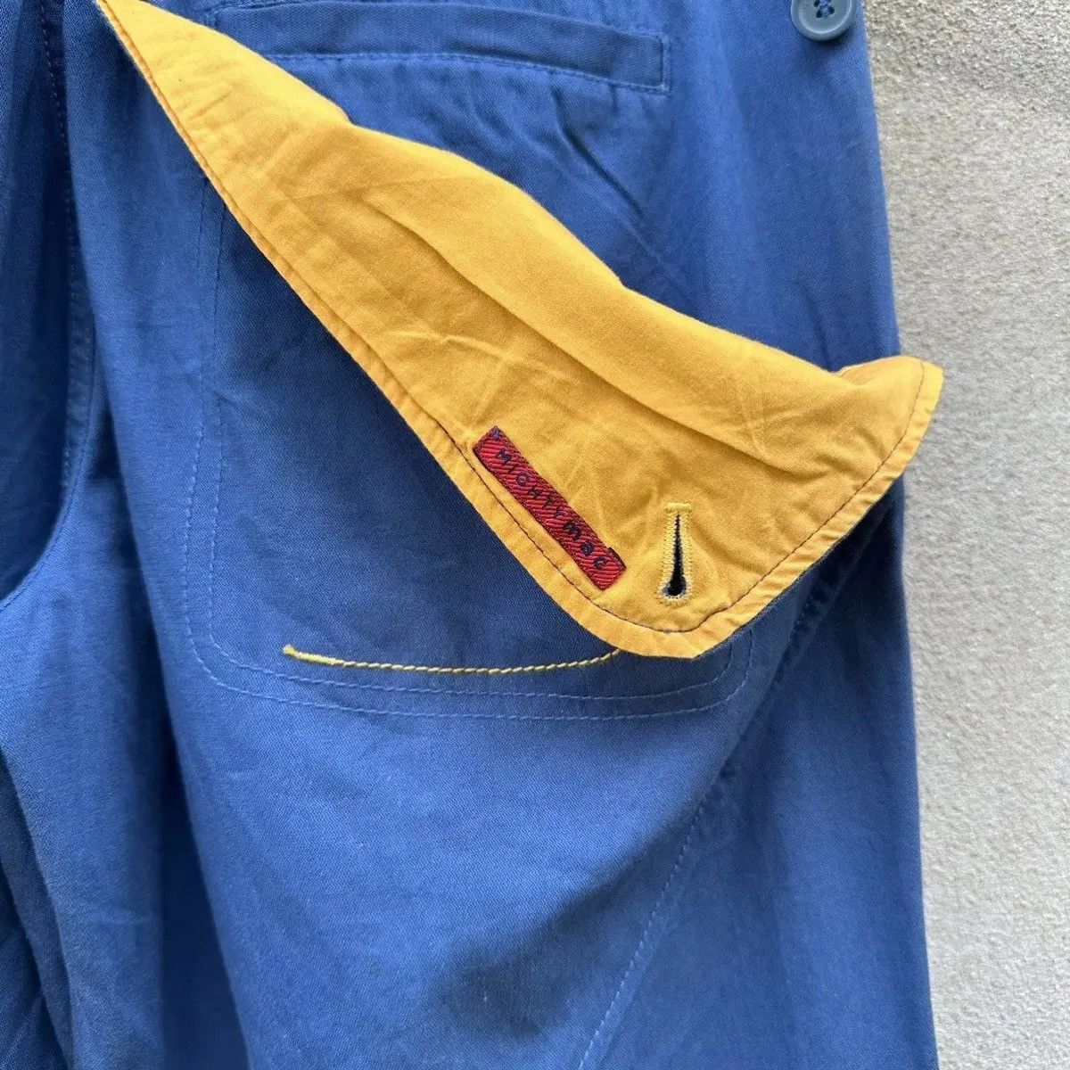 Vintage 💥RARE‼️MIGHTYMAC VINTAGE DOUBLE KNEE TROUSERS AMAZING PANTS Size US 32 / EU 48 - 15 Thumbnail