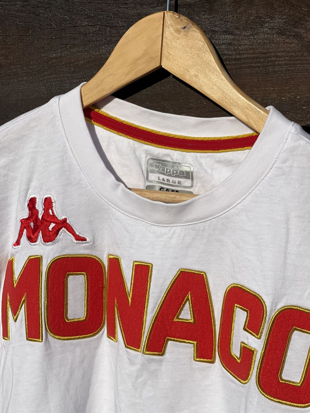 Kappa Kappa Monaco Chief Keef Style Soccer jersey T-shirt Size US L / EU 52-54 / 3 - 7 Thumbnail