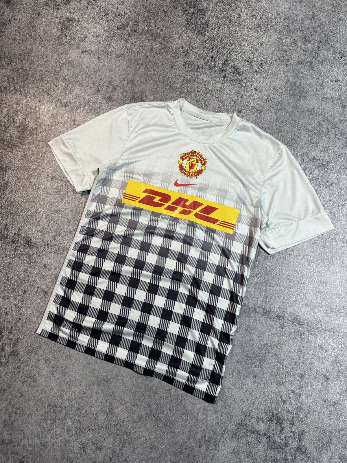 Nike Vintage Manchester United Nike DHL soccer jersey Blokecore S Size US S / EU 44-46 / 1 - 1 Thumbnail