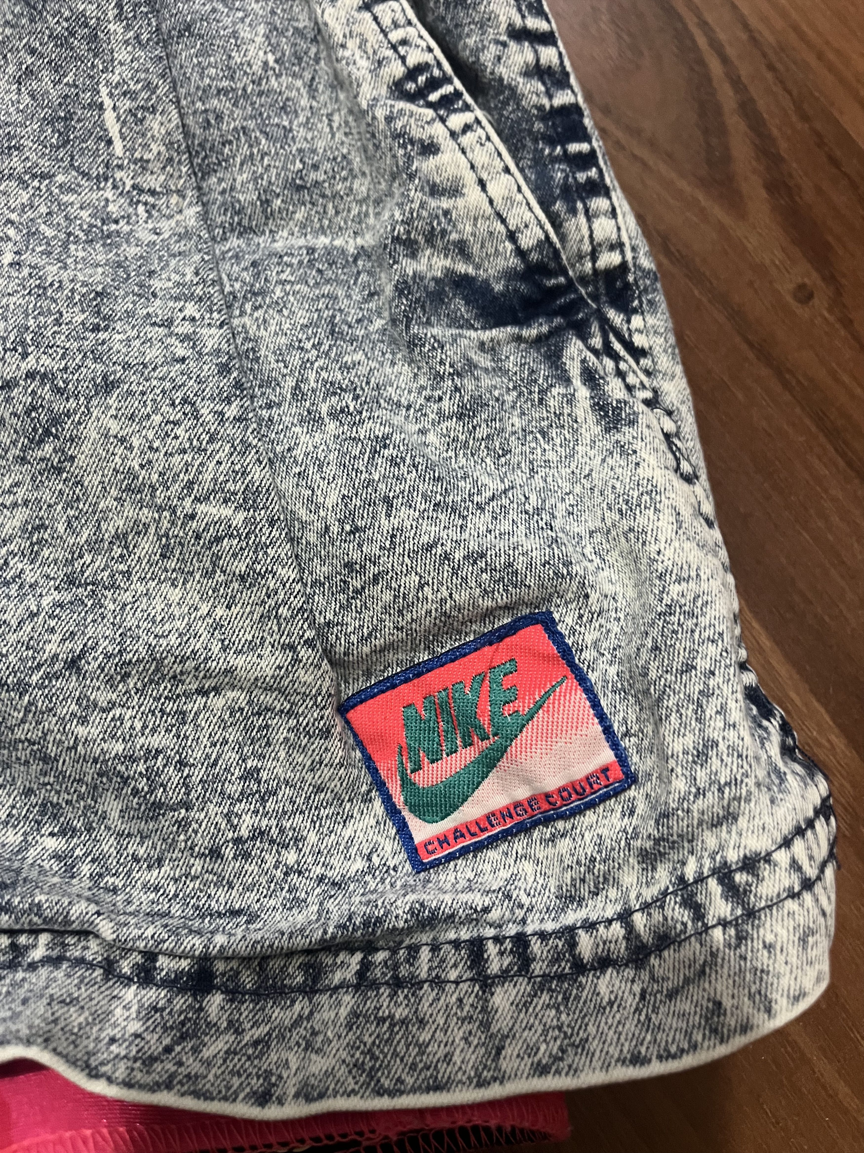 Nike Vintage Nike Andre Agassi Challenge Court Shorts 90s Denim Size US 30 / EU 46 - 3 Thumbnail