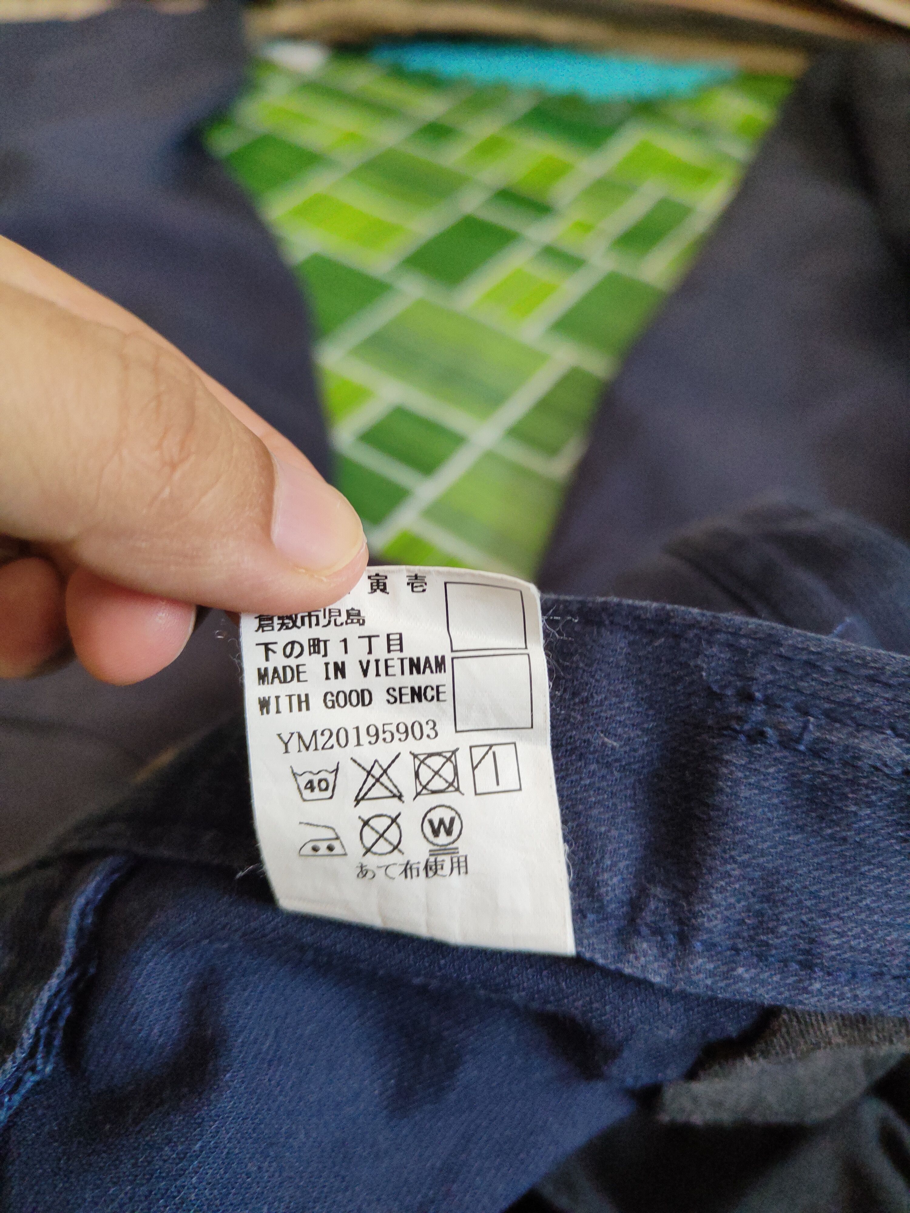 Japanese Brand Vintage Japanese Faded Dark Blue Cargo Pants N#S44 Size US 31 - 16 Thumbnail