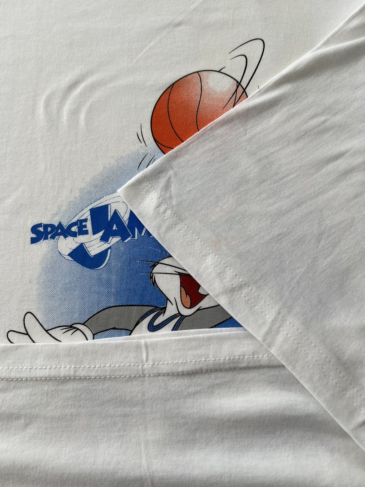 Cartoon Network Vintage 1996 Space Jam Bugs Bunny Warner Bros Cartoon Tshirt Size US XL / EU 56 / 4 - 6 Thumbnail