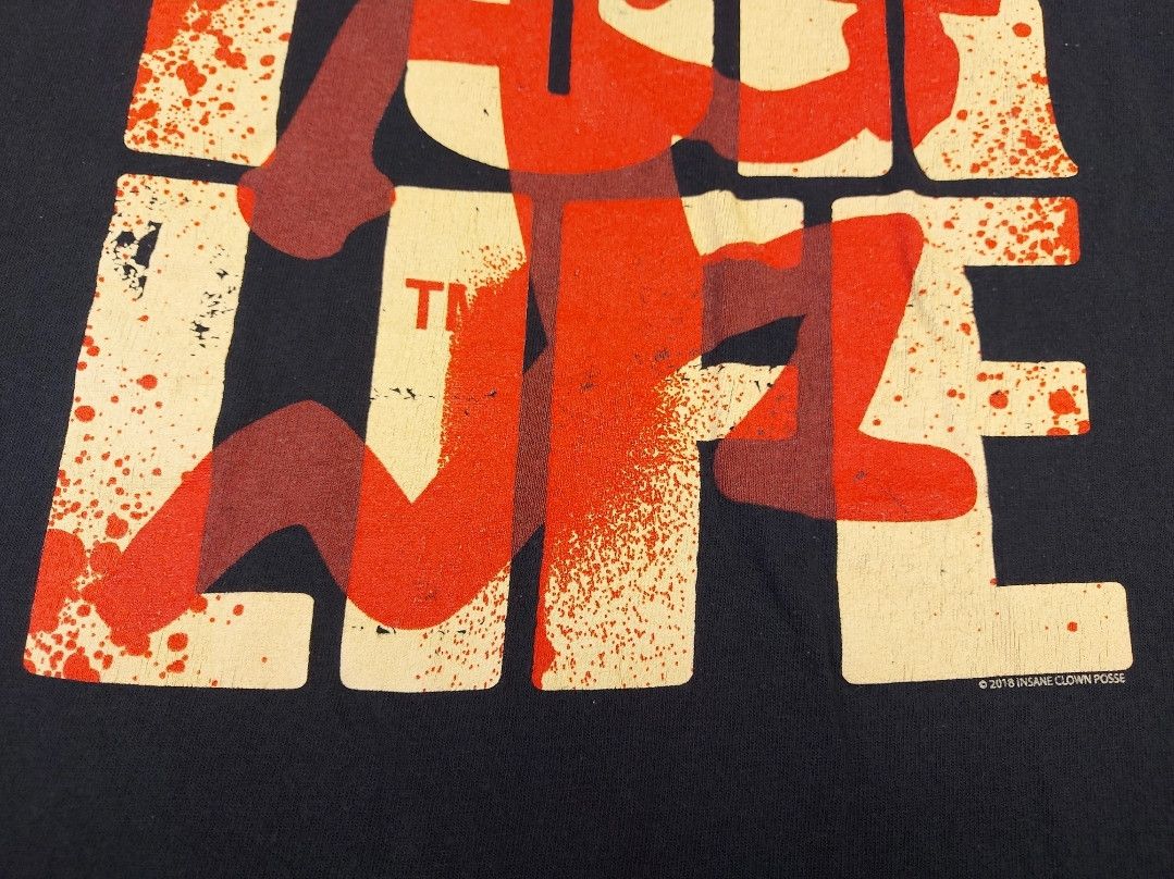Rap Tees Official Insane Clown Posse Juggalo For Life Licensed TEE Size US XXL / EU 58 / 5 - 5 Thumbnail
