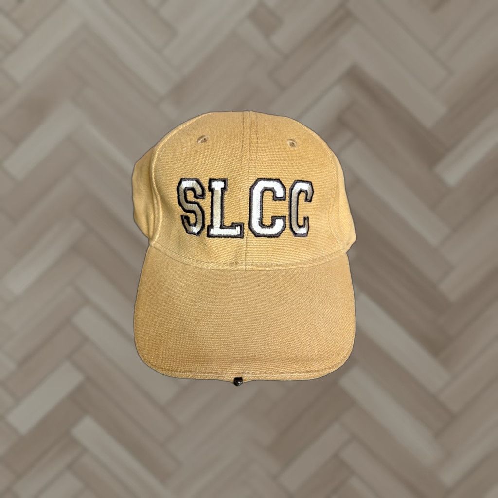 Vintage VINTAGE Panther Vision Strapback Hat Cap SLCC Brown Orange Light Up LED Adjustable Men One Size Brown Hat Trucker LED Adjustable Mens Size US 35 - 1 Thumbnail