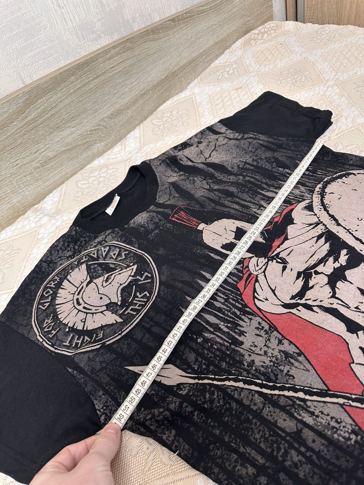 Vintage 🔥 The 300 Spartans Vintage Movie T Shirt Y2K Affliction Rare Size US M / EU 48-50 / 2 - 6 Thumbnail