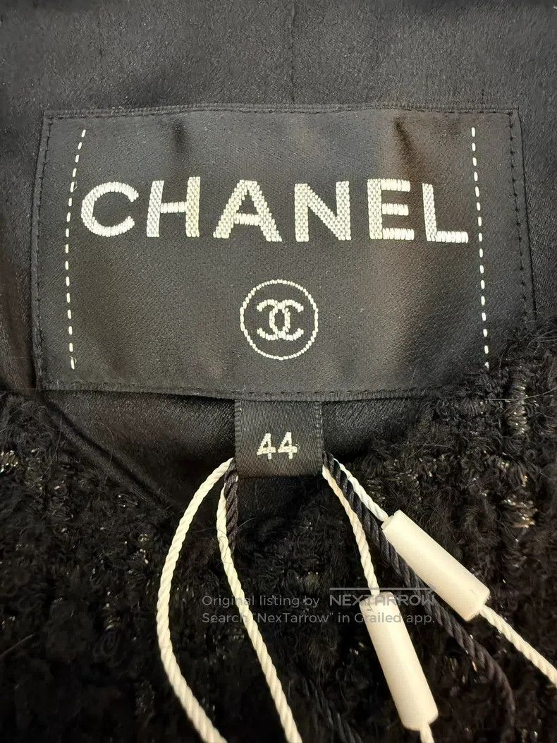 Chanel Chanel 21k rhinestone sequin tweed jacket Size M / US 6-8 / IT 42-44 - 6 Thumbnail