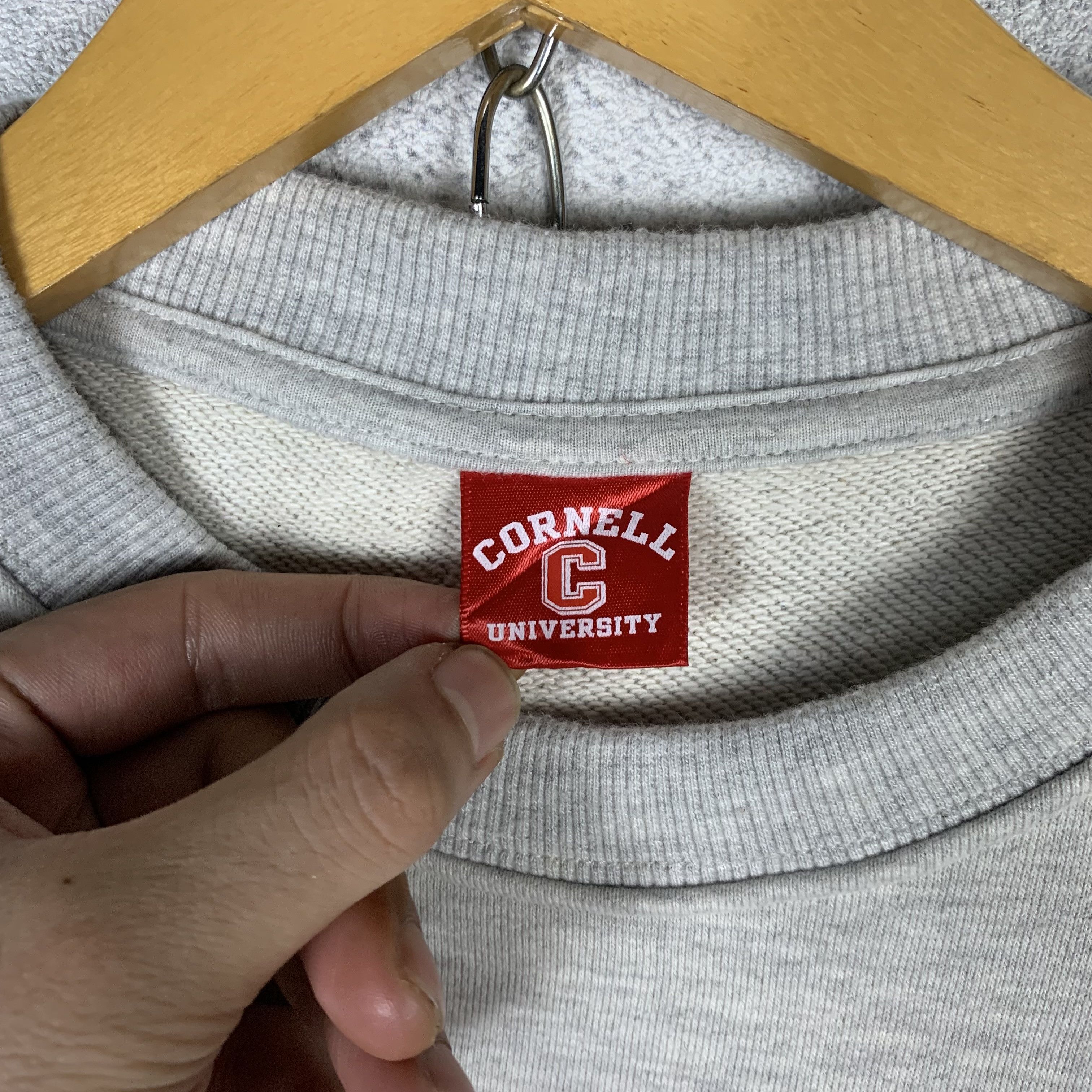 Vintage Cornell University Sweatshirt Crewneck Size US L / EU 52-54 / 3 - 4 Thumbnail