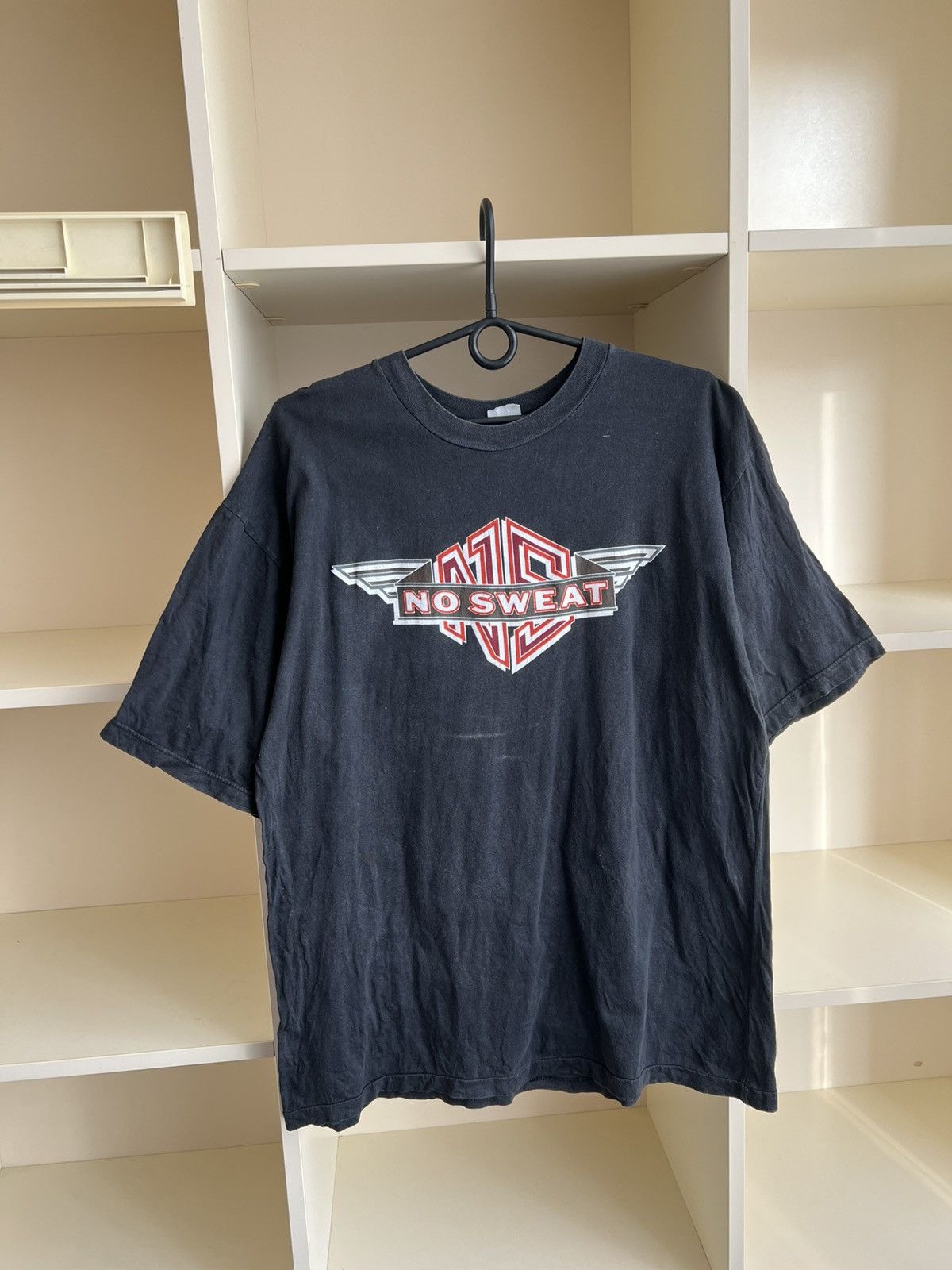 Band Tees Vintage 1991 No Sweat Band Tee Rock T-Shirt RARE Size US XL / EU 56 / 4 - 5 Thumbnail