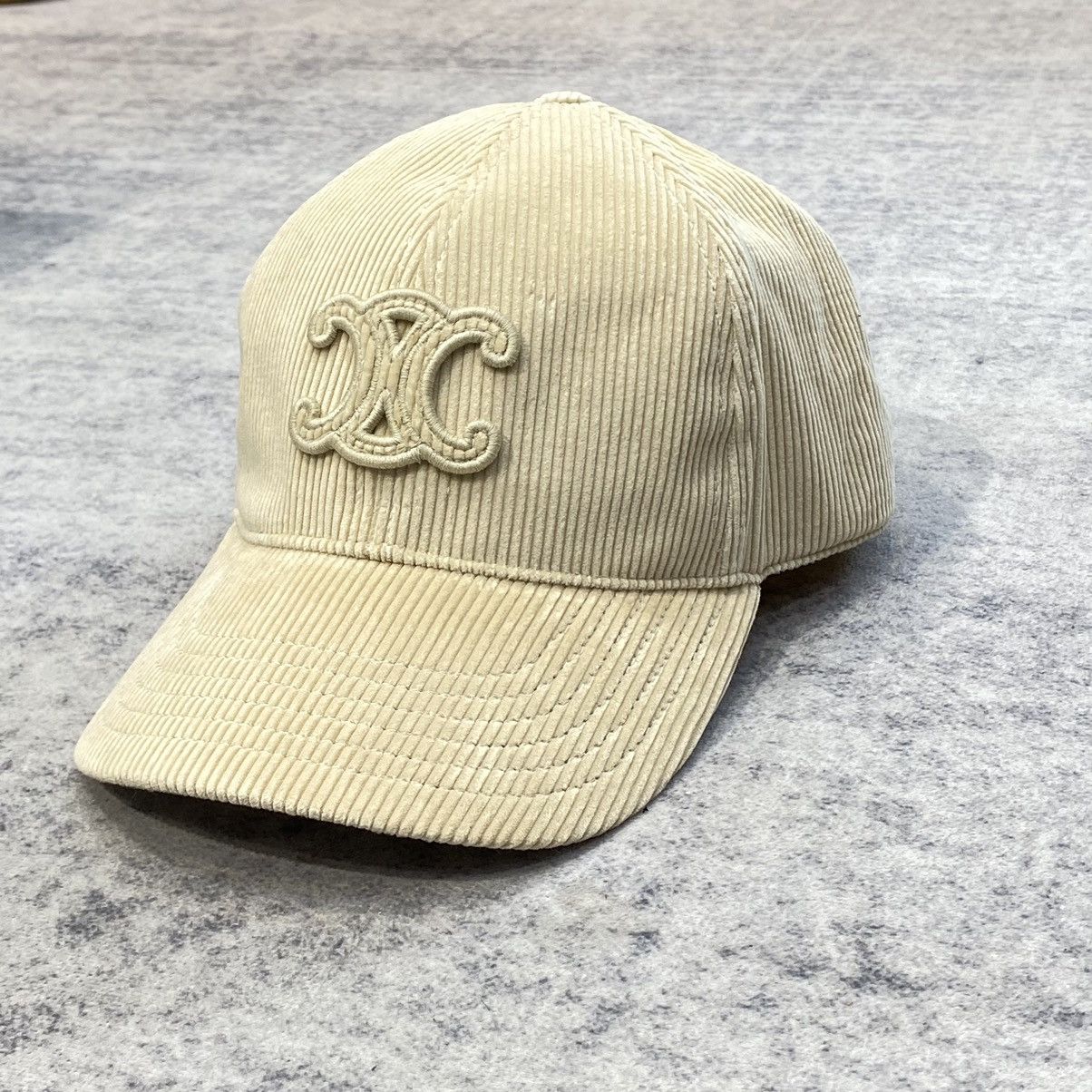 Celine CELINE Triomphe Baseball Cap In Cotton Size ONE SIZE - 1 Thumbnail