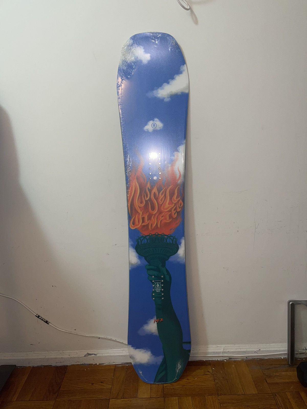 image of Virgil Abloh X Ride Snowboard X Russell Winfield Size 147, Men's