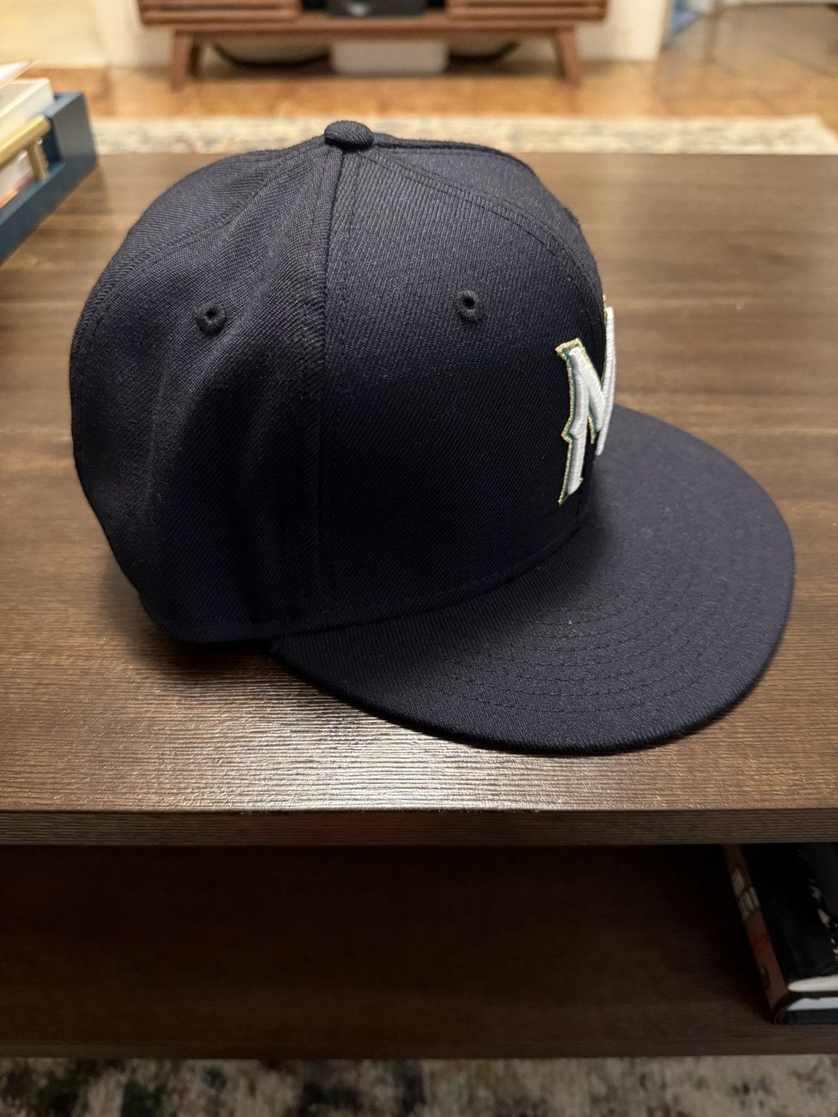New Era 7 1/8 Milwaukee Brewers Fitted Hat Size ONE SIZE - 7 Thumbnail