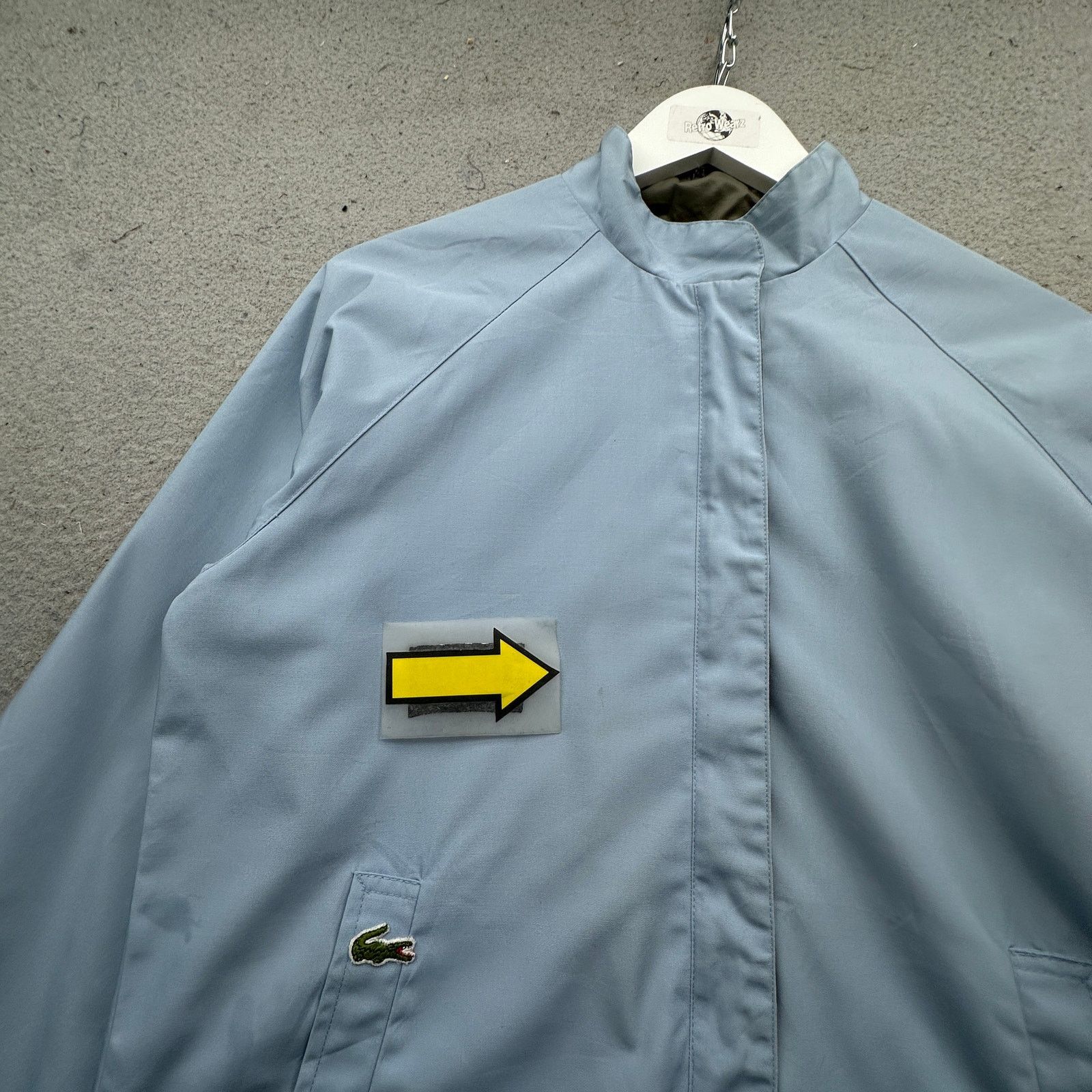 Lacoste Vintage 80s Lacoste Nylon Reversible Jacket Men Small Green Size US S / EU 44-46 / 1 - 7 Thumbnail