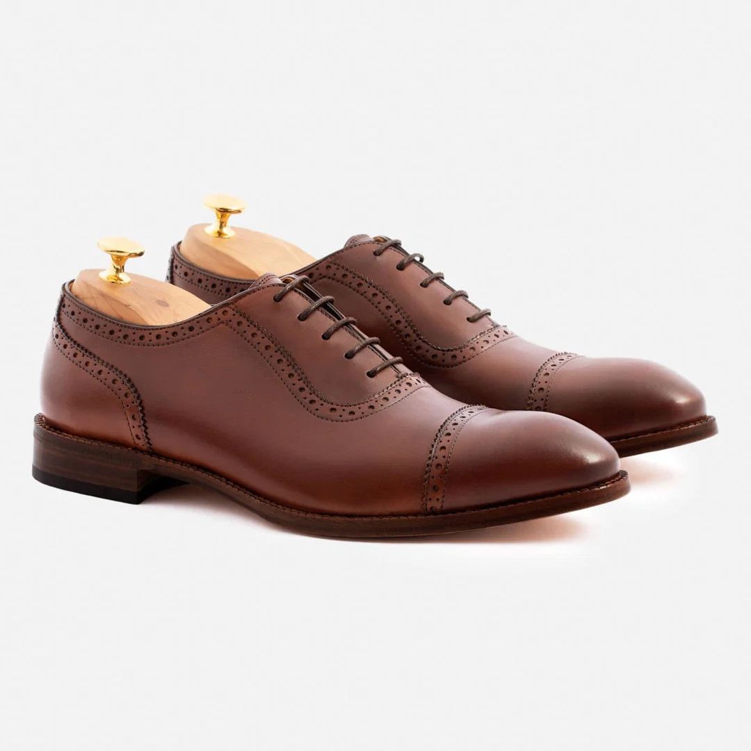 Beckett Simonon Durant Oxford in Oak Size US 9 / EU 42 - 9 Thumbnail