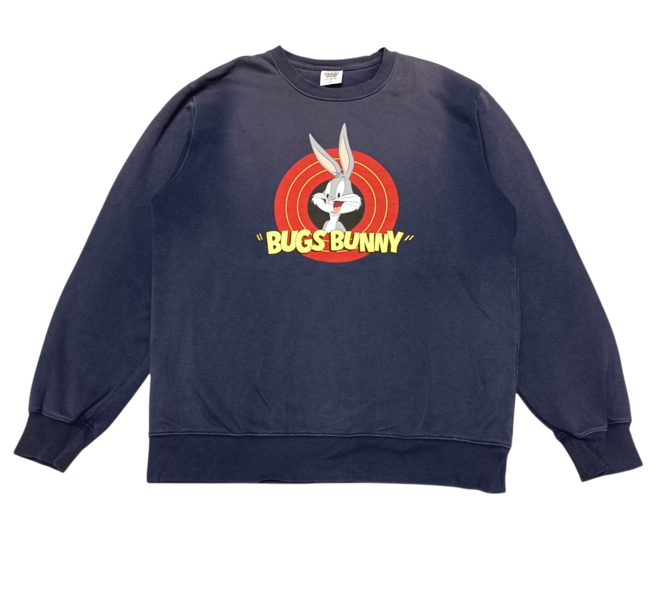 Warner Bros Sunfaded Vtg Bug Bunny Warner bros Cartoon Sweatshirt Size US L / EU 52-54 / 3 - 1 Thumbnail