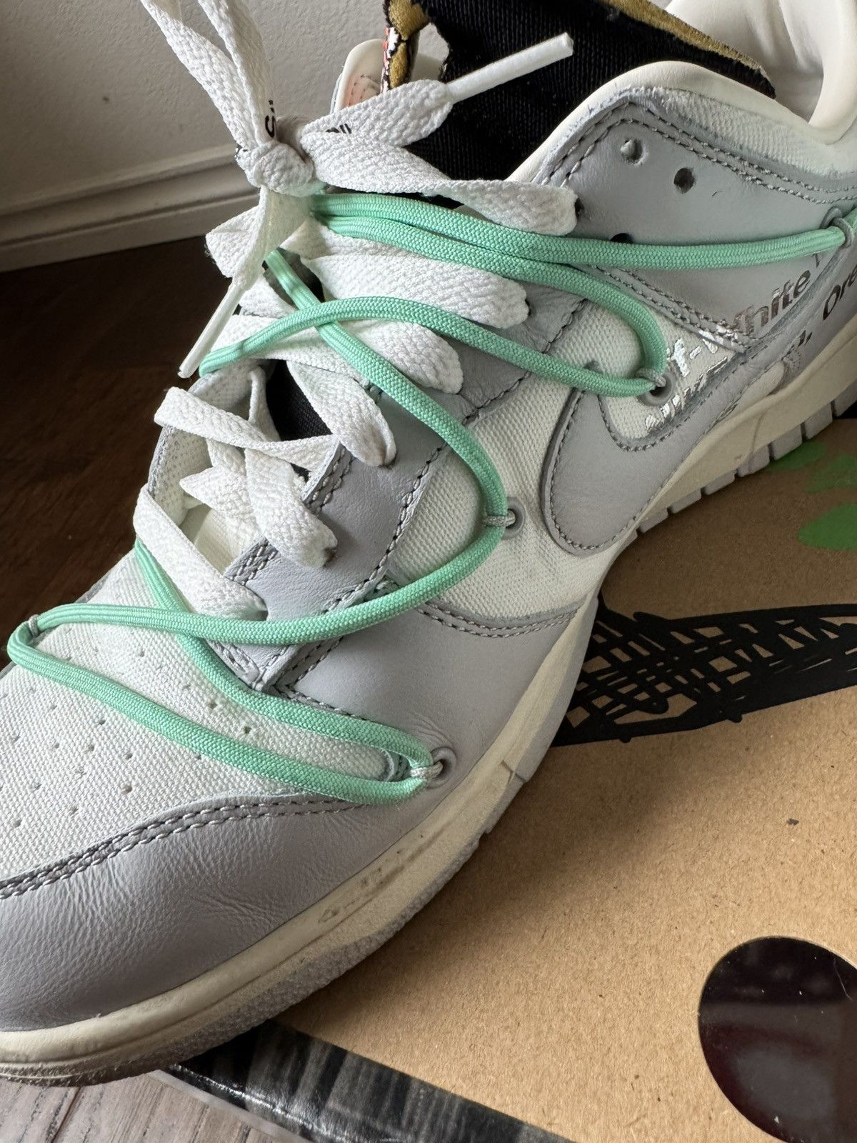 Nike × Off-White Nike Off-White Dunk Lot 4/50 Size US 11 / EU 44 - 14 Thumbnail