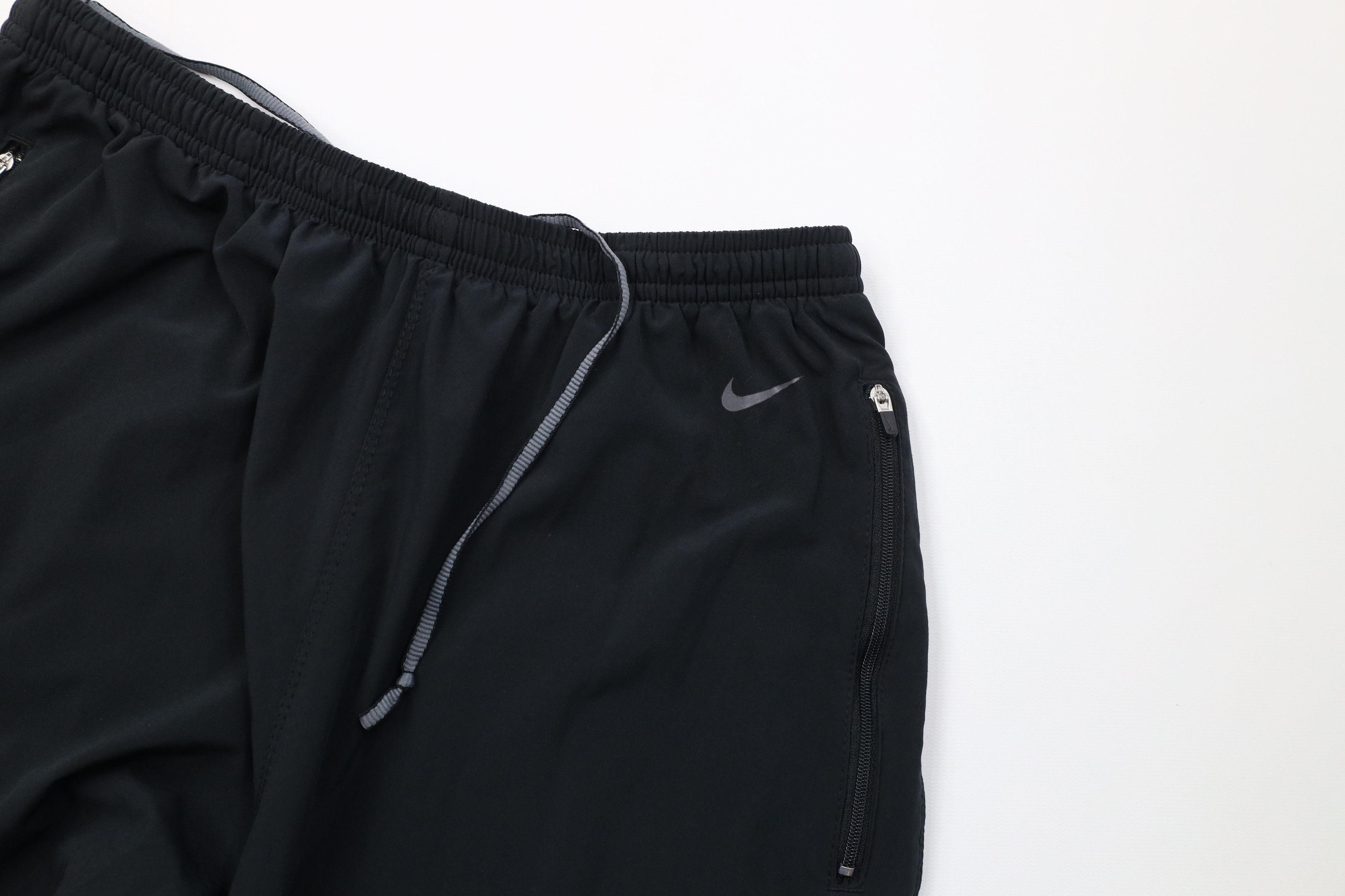 Nike Vintage Y2K Nike Mini Swoosh Stretch Wide Leg Pants Black Size US 36 / EU 52 - 7 Thumbnail