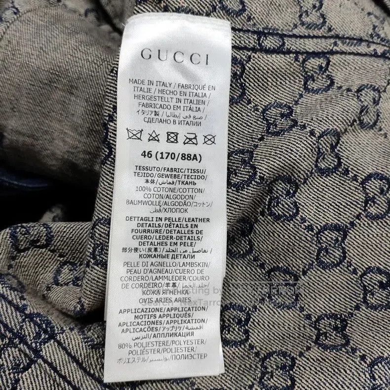 Gucci Gucci Denim full-printed old flower jacket Size US S / EU 44-46 / 1 - 6 Thumbnail