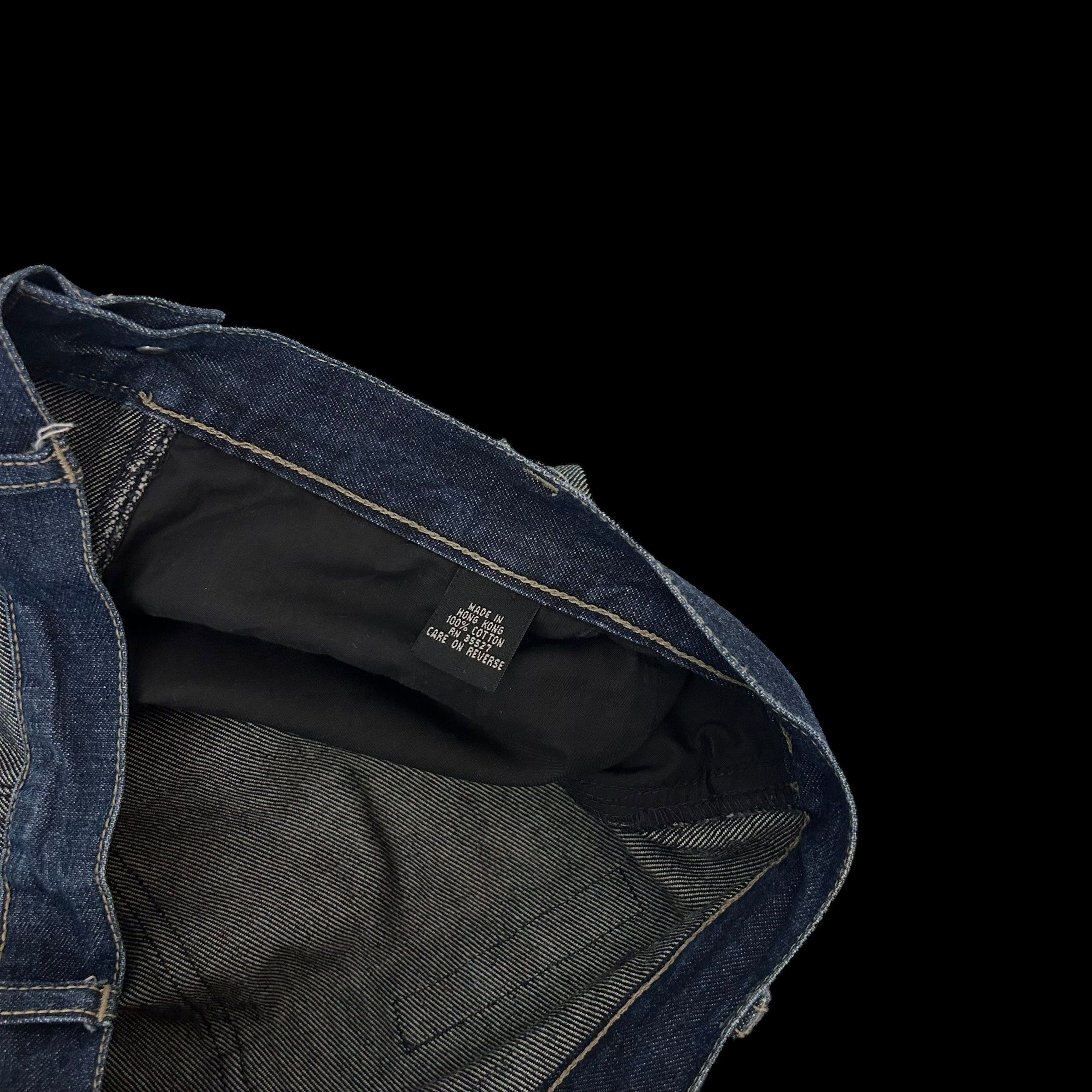 Marithe + Francois Girbaud Marithe Francois Girbaud Vintage Selvedge Denim Panelled Size US 33 - 5 Thumbnail