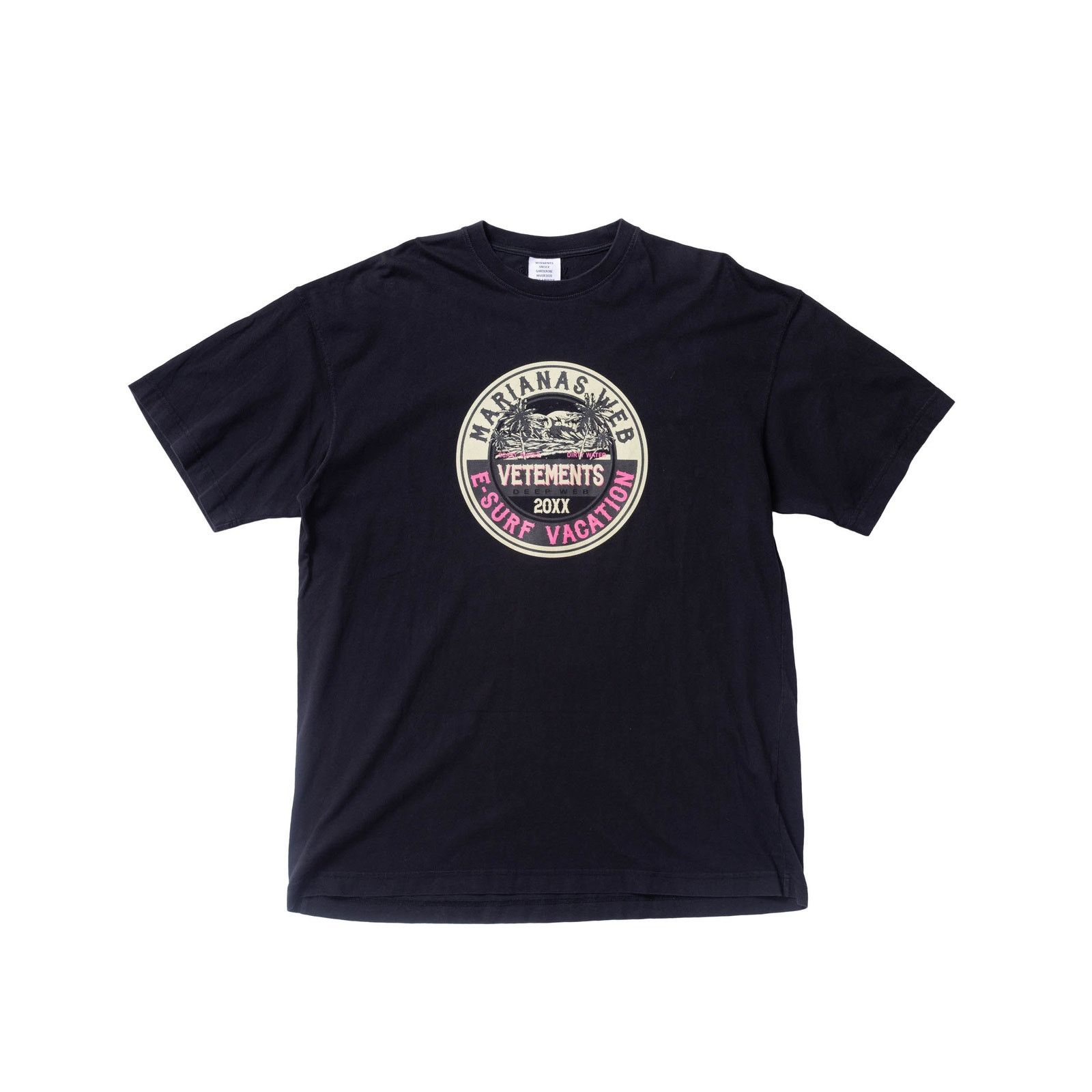Vetements Vetements SS20 Marianas Web Tee Size US L / EU 52-54 / 3 - 1 Thumbnail