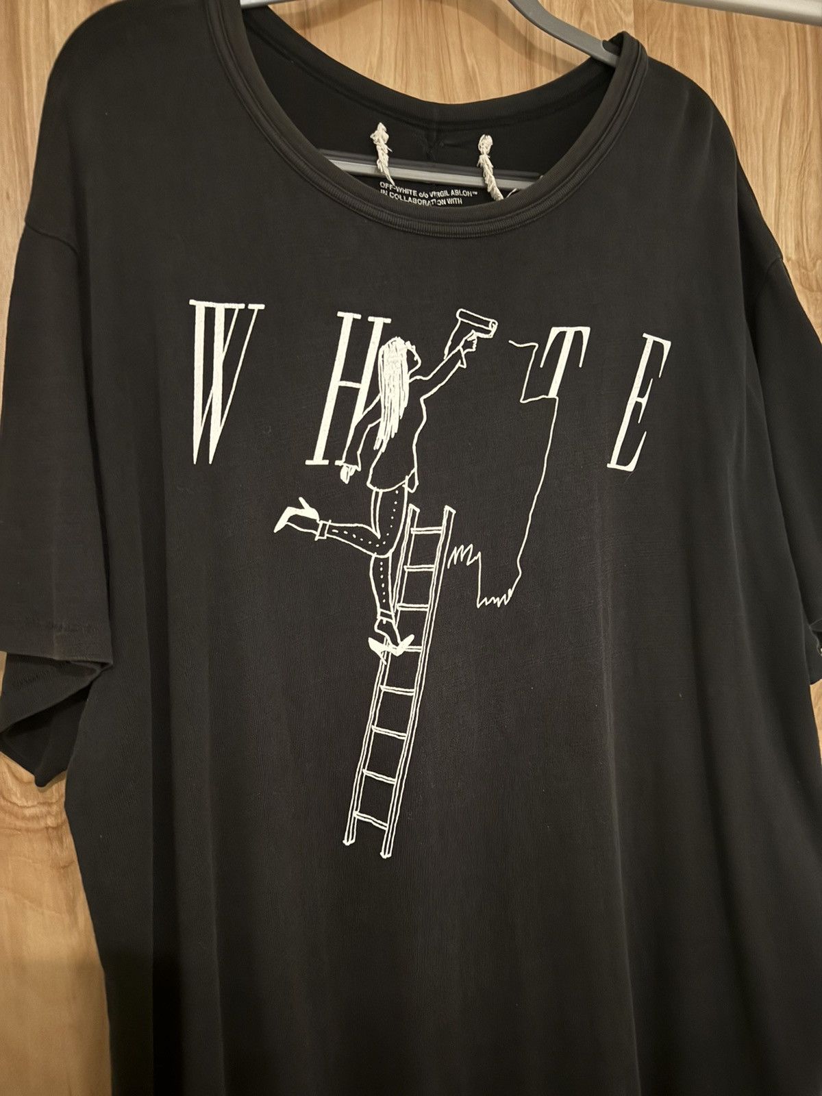 Off-White Off White SS15 Pascal Lemitre Painting Woman Tee XL Size US XL / EU 56 / 4 - 2 Thumbnail