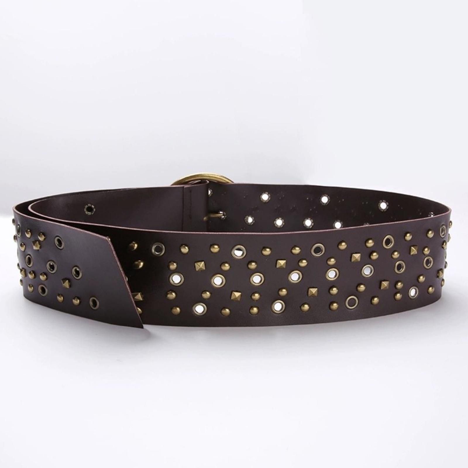Other Y2K Chunky Oversized Buckle Boho Belt Size ONE SIZE - 6 Thumbnail