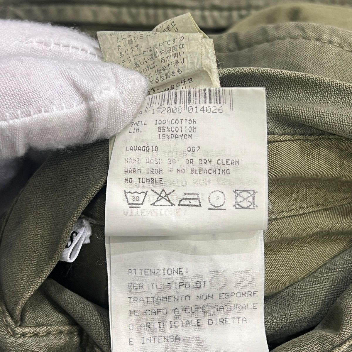 Neil Barrett NEIL BARRETT Cotton Military Coat Size XS / US 0-2 / IT 36-38 - 8 Thumbnail