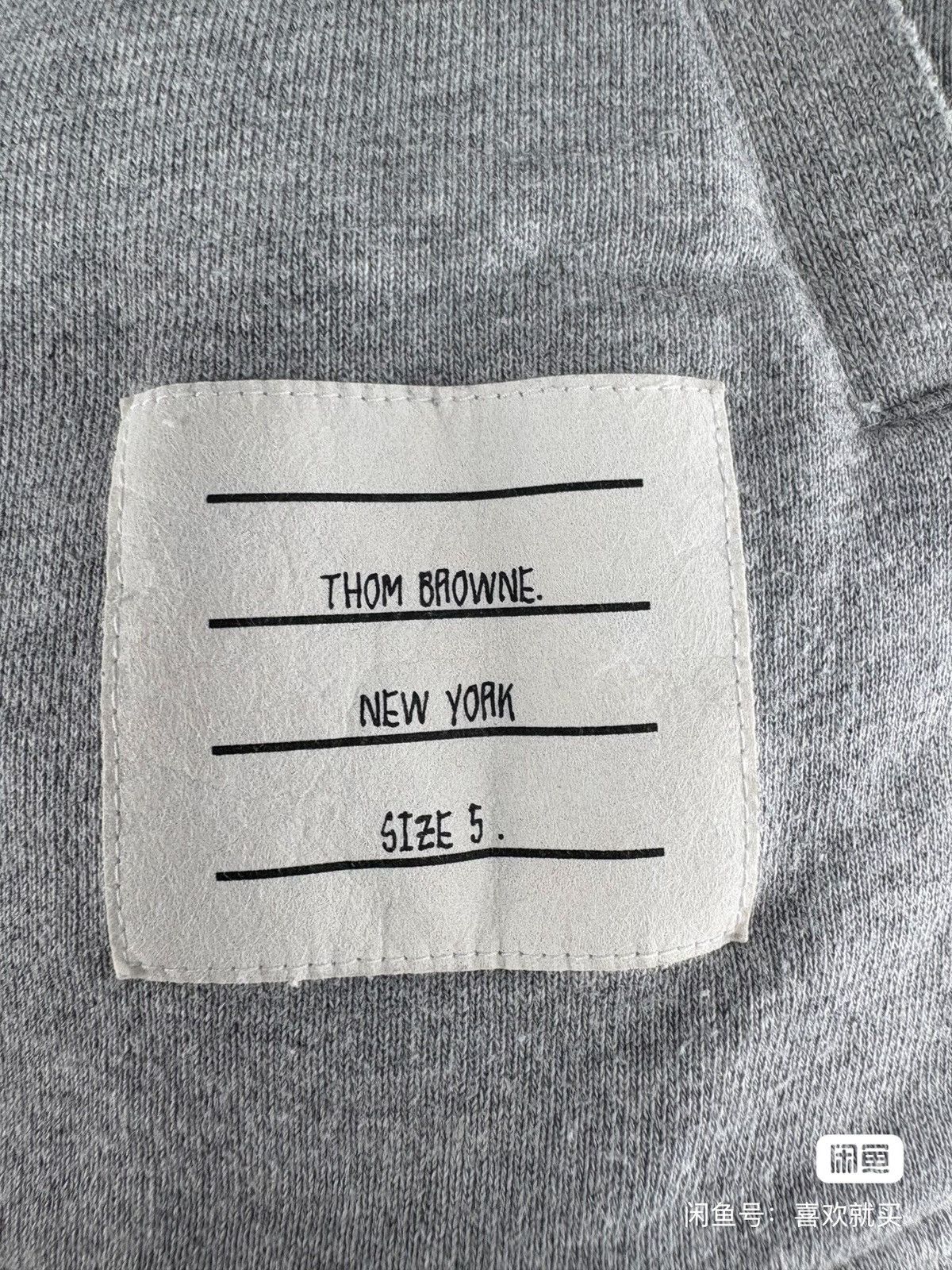 Thom Browne Thom Browne Gray four-bar zipper hoodie Size US XXL / EU 58 / 5 - 5 Thumbnail