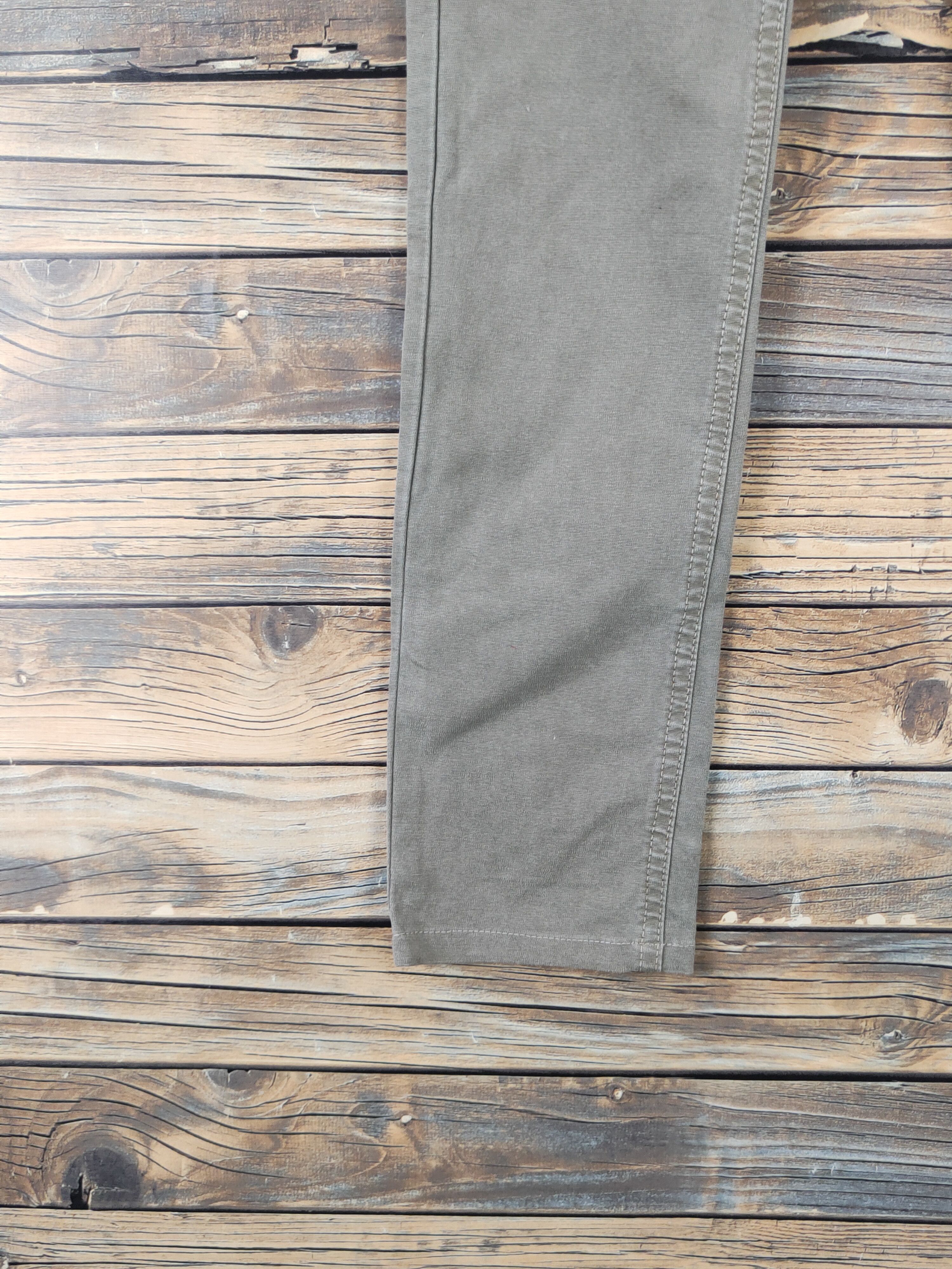 Japanese Brand DL Yanuk Army Green Multipocket Cargo Pants #2171 Size 27" / US 4 / IT 40 - 4 Thumbnail