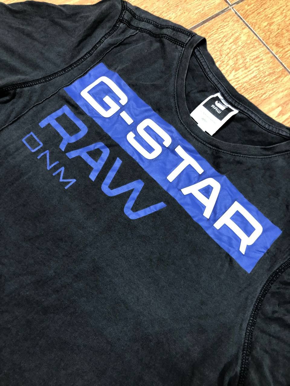 G-Star G-Star Raw Vintage Mens Big logo T-Shirt Tee Size US M / EU 48-50 / 2 - 6 Thumbnail