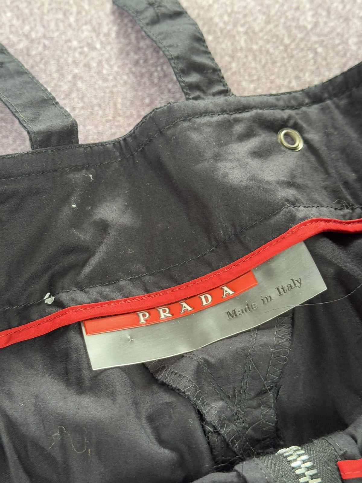 Prada Prada 00’s Archival Multi Zip Luxury Unique Pants Size 30" / US 8 / IT 44 - 11 Thumbnail