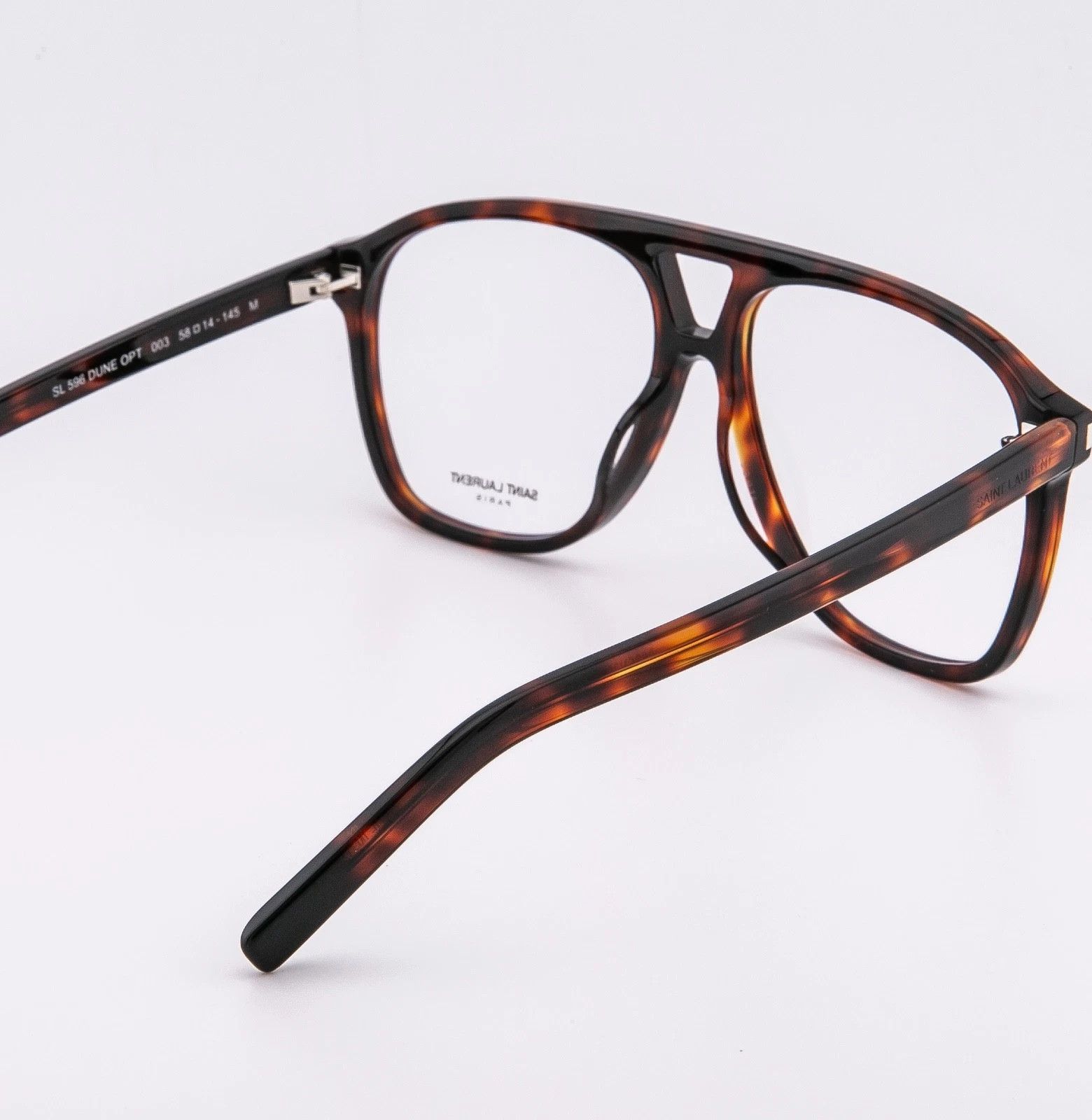 Saint Laurent Paris SAINT LAURENT DUNE 596 YSL SL596 OPT Optical Frame 003 Size ONE SIZE - 3 Thumbnail