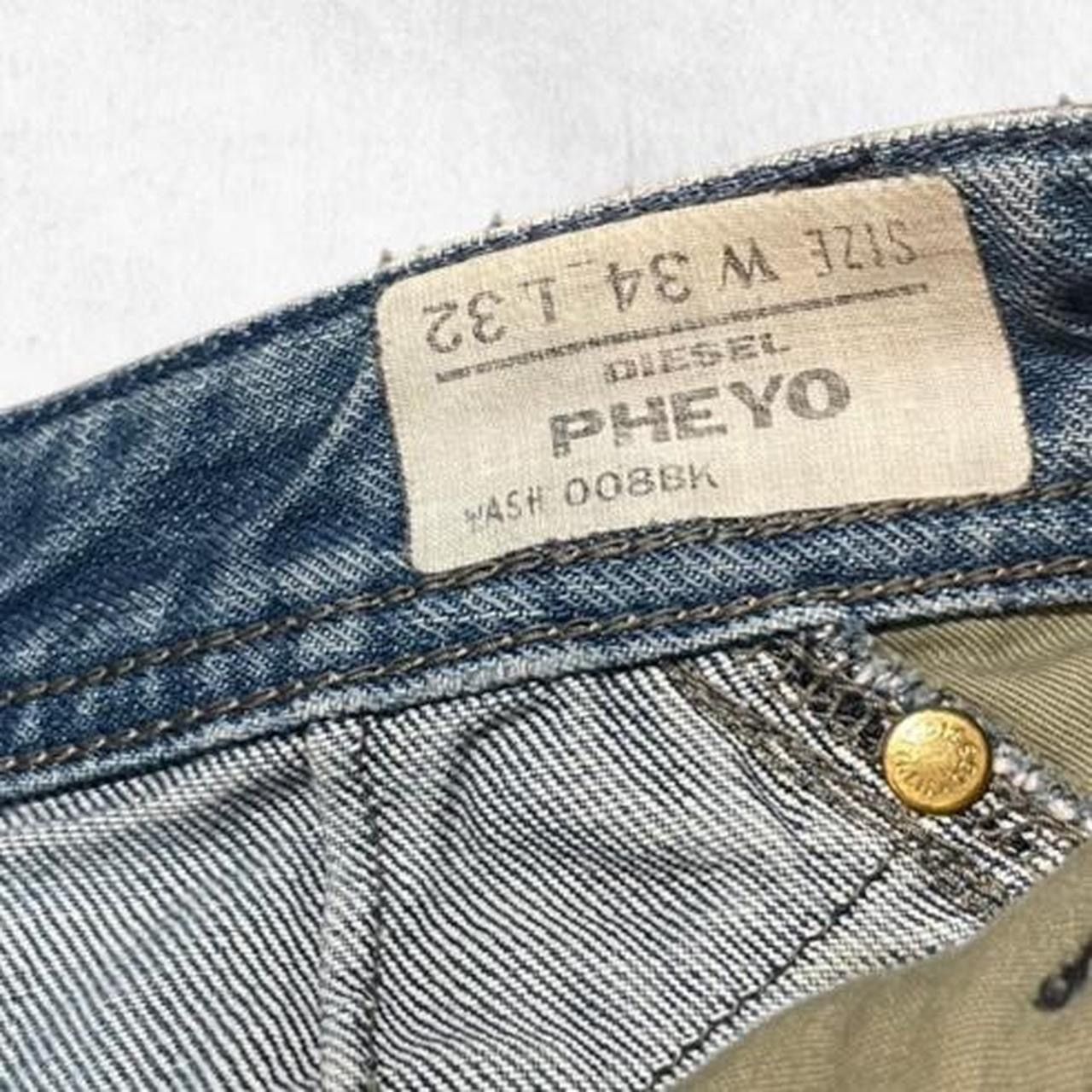 Diesel RARE Diesel Vintage PHEYO engineered buckle back 34x30 Size US 34 / EU 50 - 5 Thumbnail