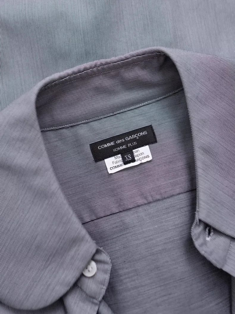 Comme des Garcons Comme Des Garcons Long Sleeve Shirt with Large Crew Neck a Size S / US 4 / IT 40 - 8 Thumbnail