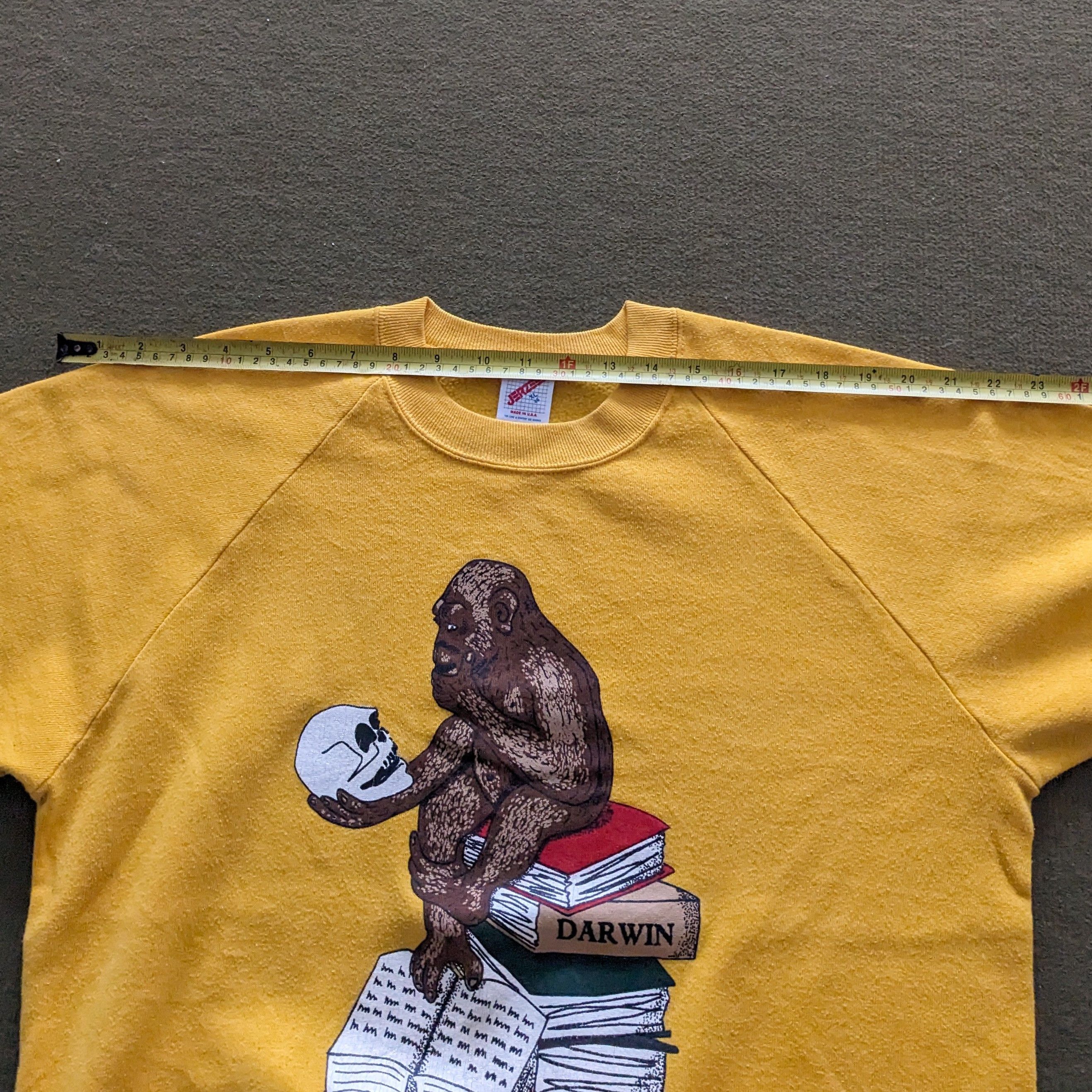 Other Vintage DARWIN'S Theory Of Evolution Sweatshirt Size US M / EU 48-50 / 2 - 5 Thumbnail