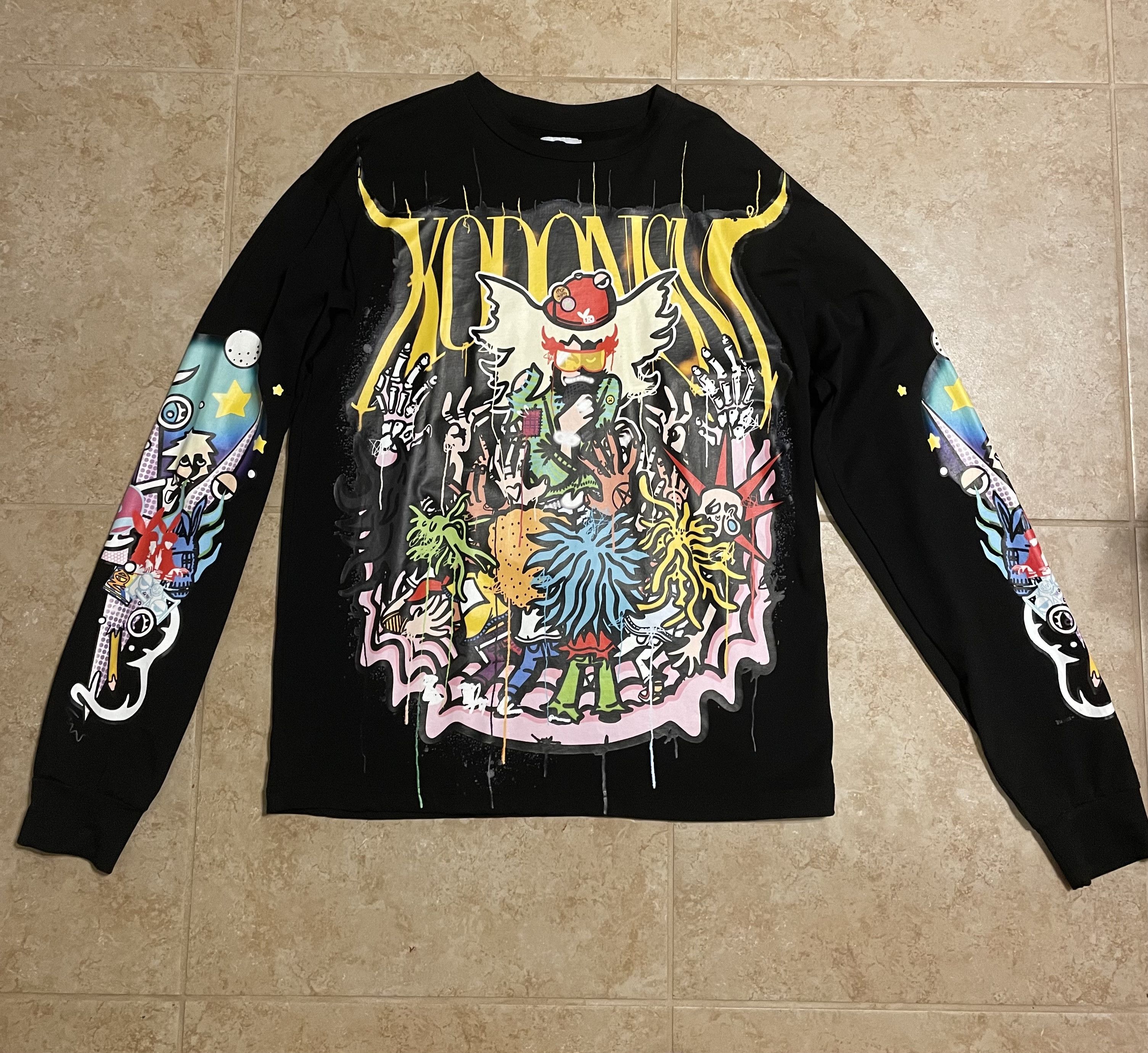 Kodone Kodone Black Cybershow Long Sleeve - Large Size US L / EU 52-54 / 3 - 1 Thumbnail