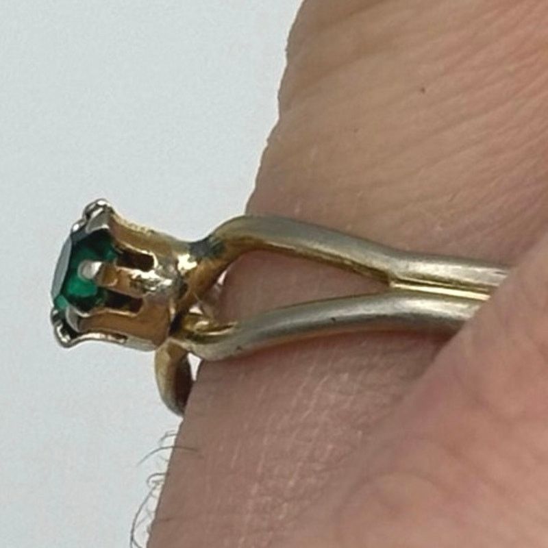 Other Green & Gold Crystal Ring Size ONE SIZE - 3 Thumbnail