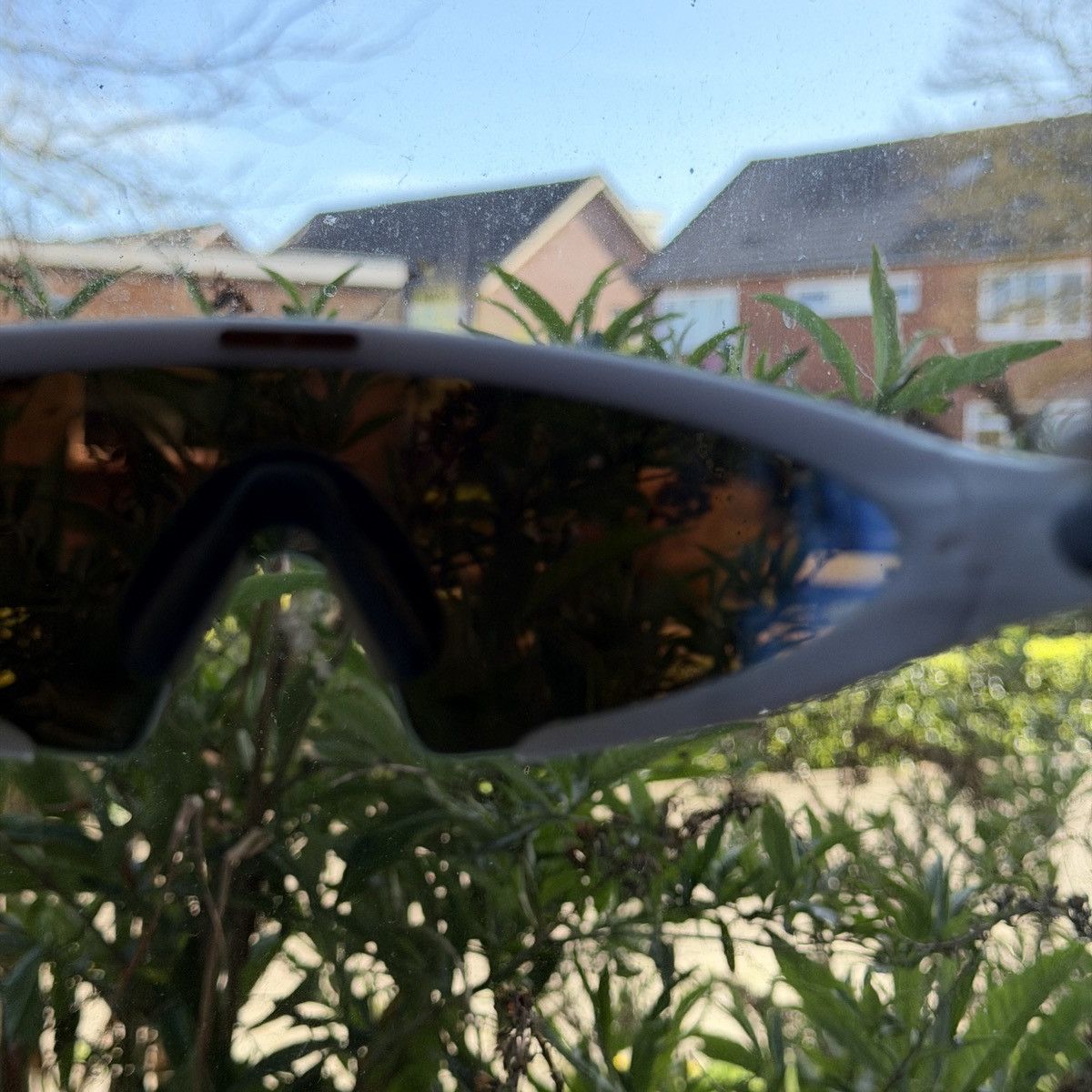 Oakley OAKLEY ELLIPSE SUNGLASSES MATTE VAPOR PRIZM SAPPHIRE Size ONE SIZE - 8 Thumbnail