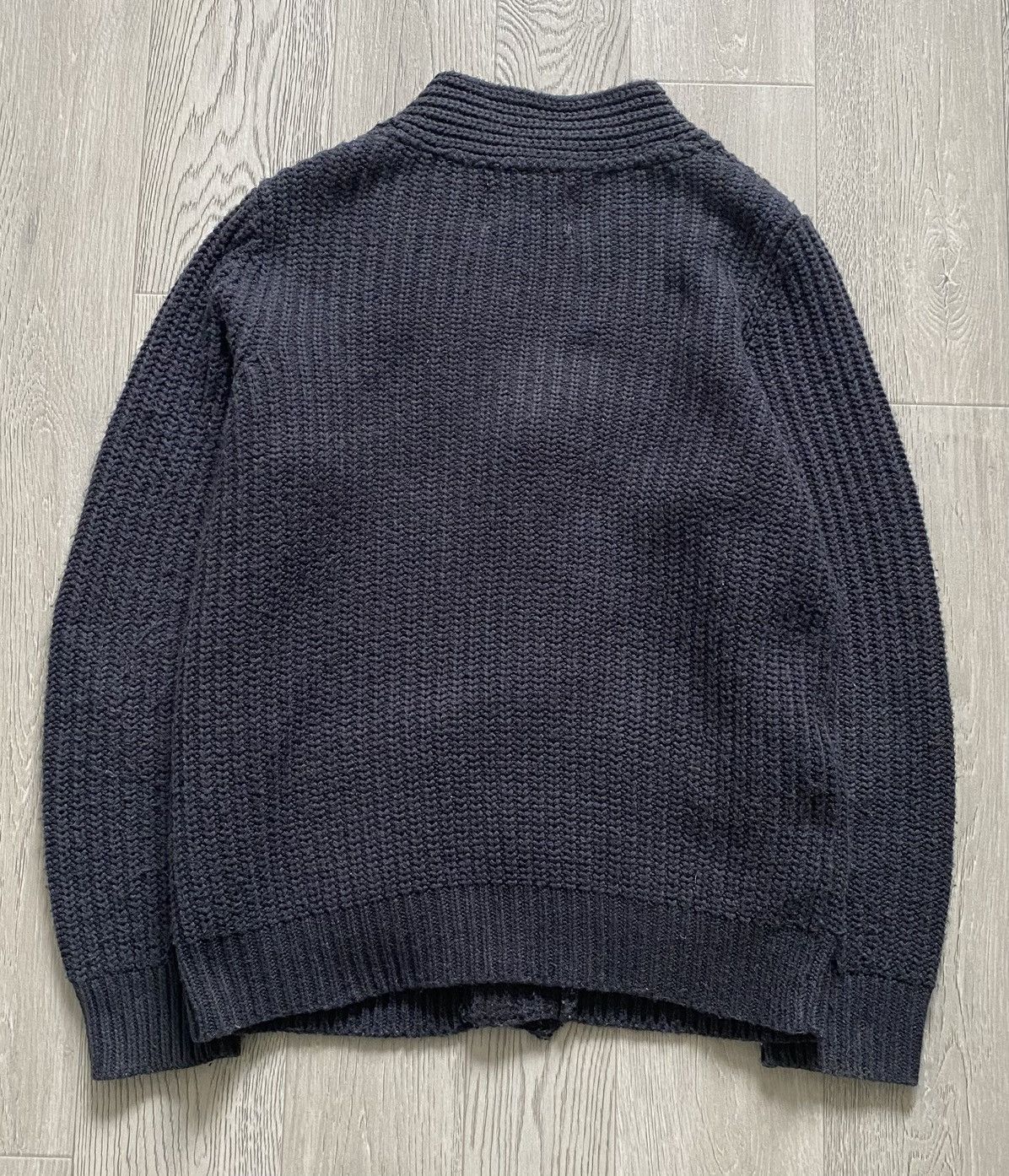Folk × Japanese Brand Mens Vintage Folk Cardigan navy size 2 M luxury knitwear Size US M / EU 48-50 / 2 - 4 Thumbnail