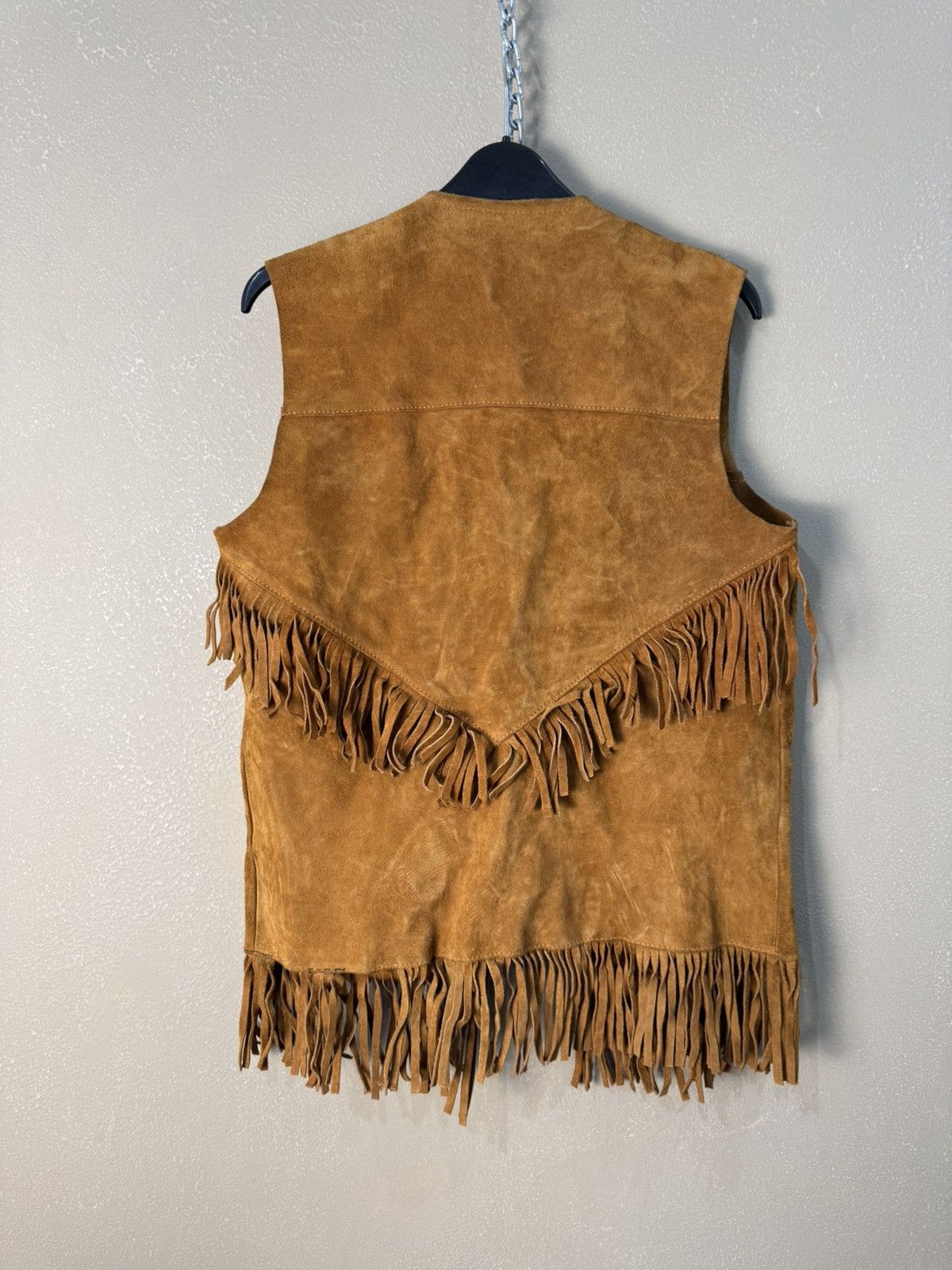 Genuine Leather Vintage Japanese Style Leather Vest Cowboy Old Money Y2K 90s Size US S / EU 44-46 / 1 - 2 Thumbnail