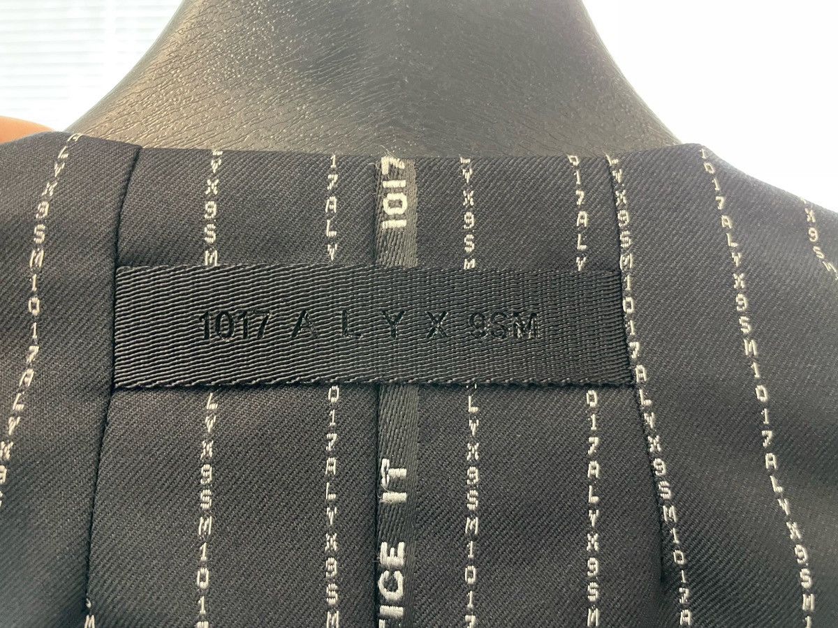 1017 ALYX 9SM 1017 ALYX 9SM Stripe Blazer Size 38R - 6 Thumbnail
